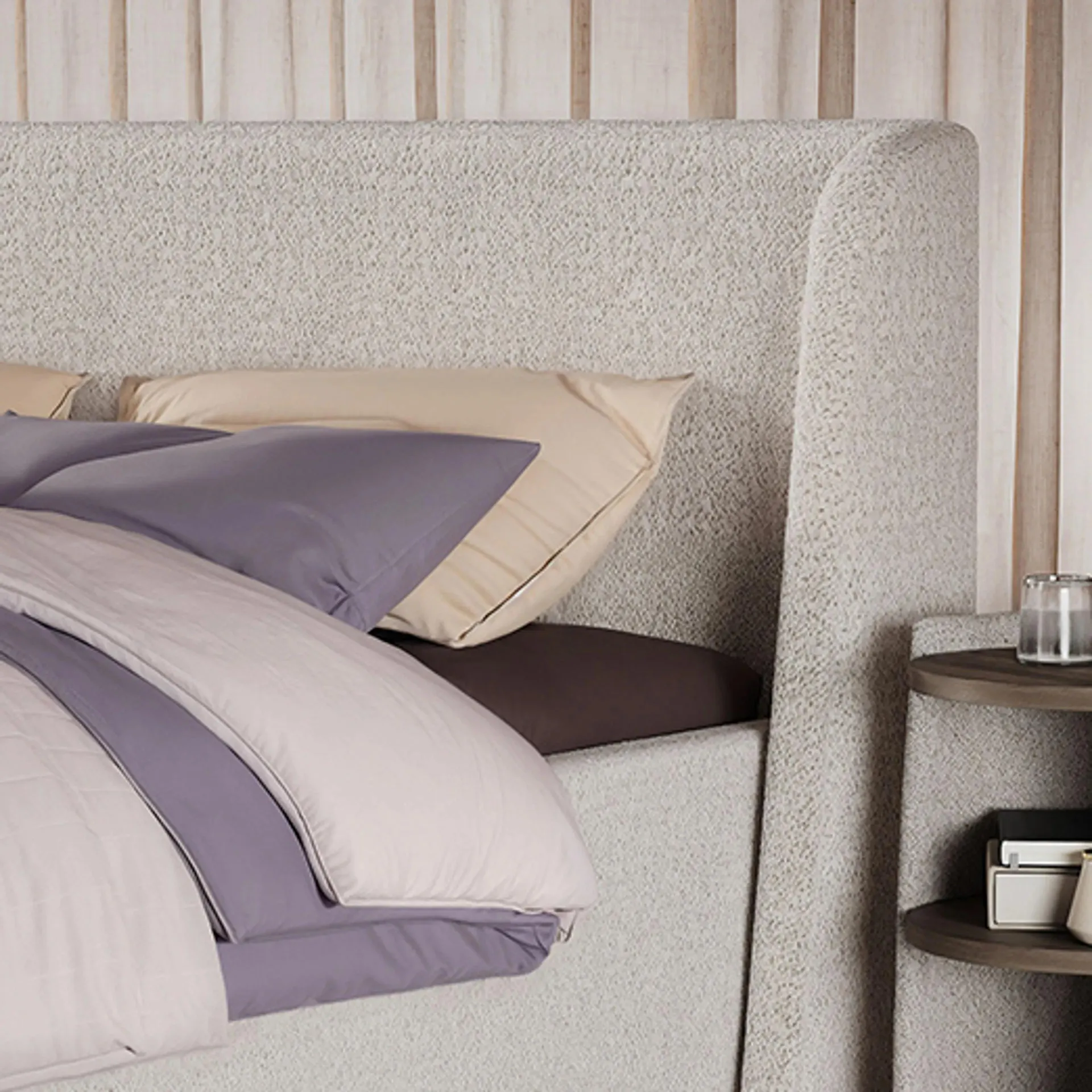 Gestoffeerd Bedframe Night Milan