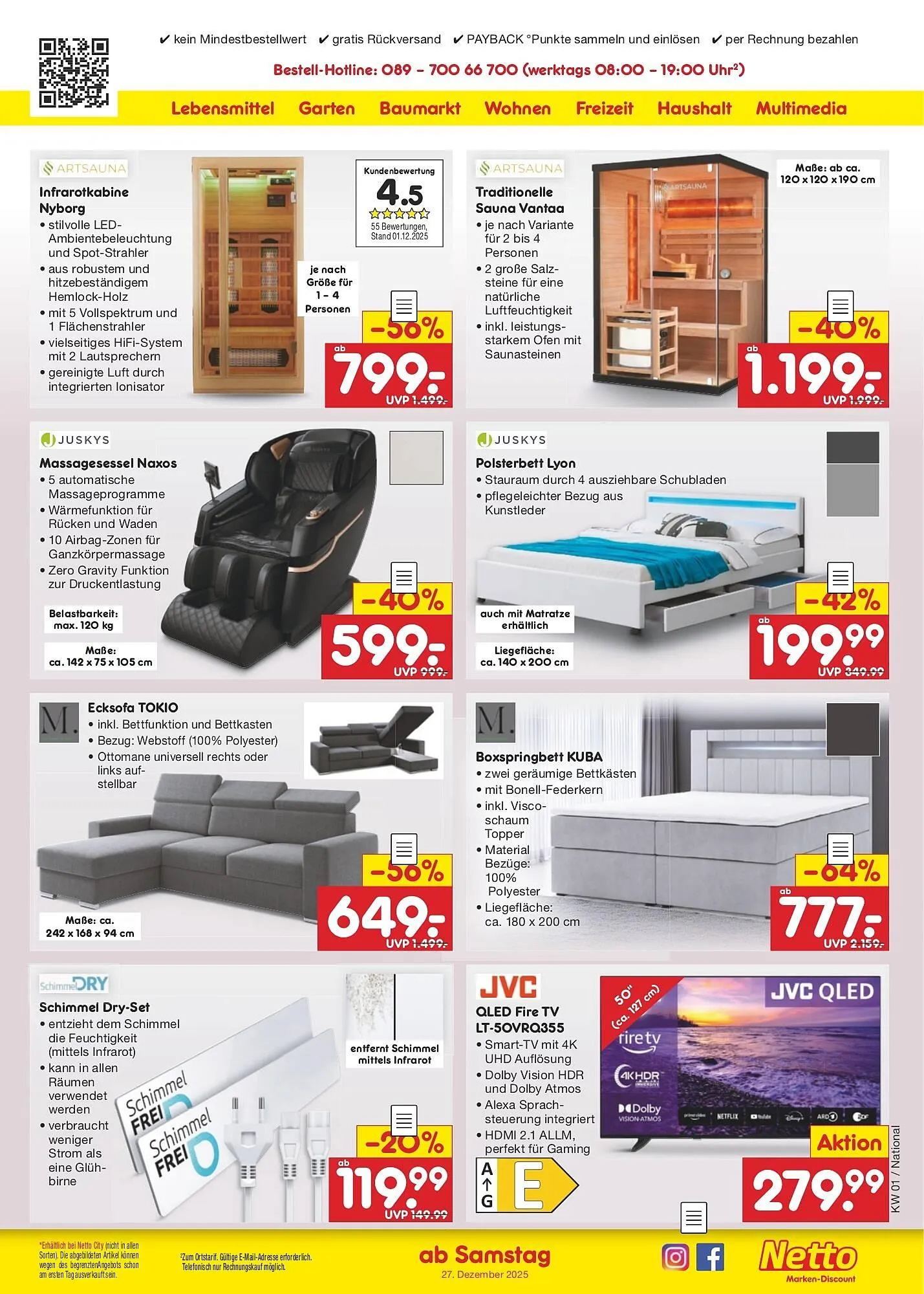 Netto Marken-Discount DE folder van 29 december tot 3 januari 2026 - Folder pagina 45