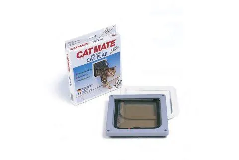 CATMATE 304W - Kattenluik & Kattendeuren - 192x200 mm - Wit