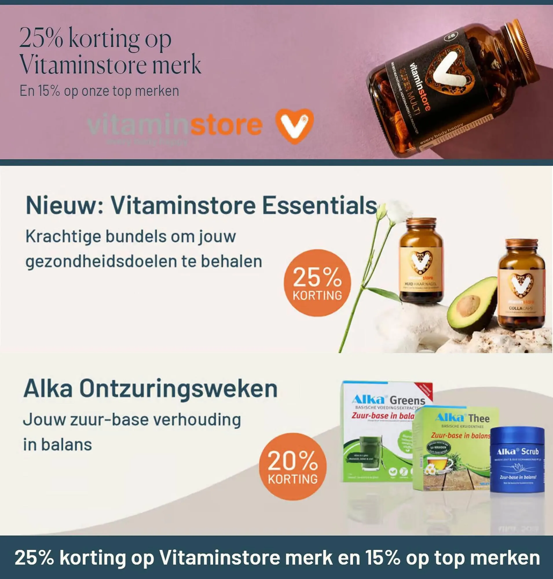 Vitaminstore folder van 23 september tot 2 oktober 2023 - Folder pagina 1