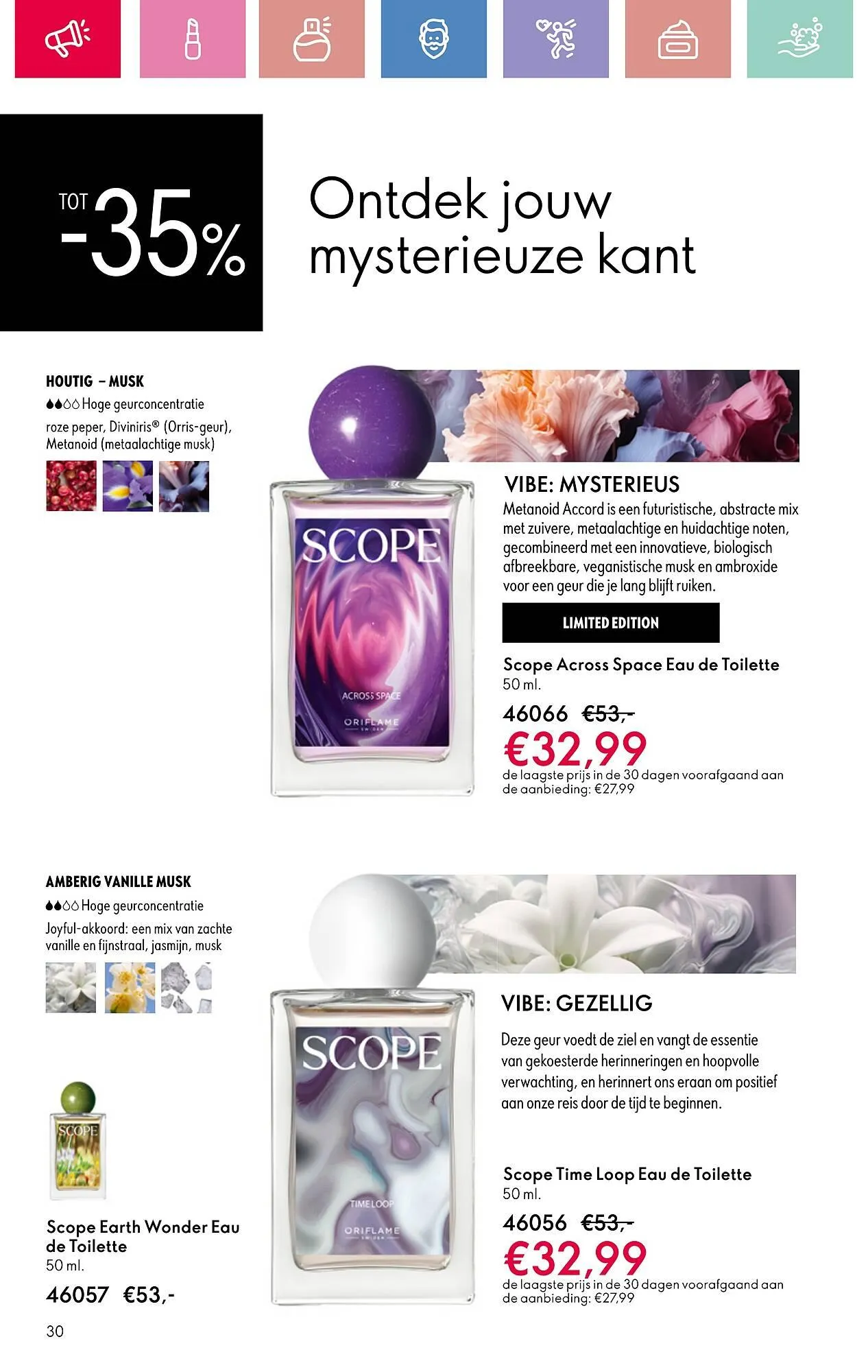 Oriflame folder van 7 mei tot 10 mei 2025 - Folder pagina 30