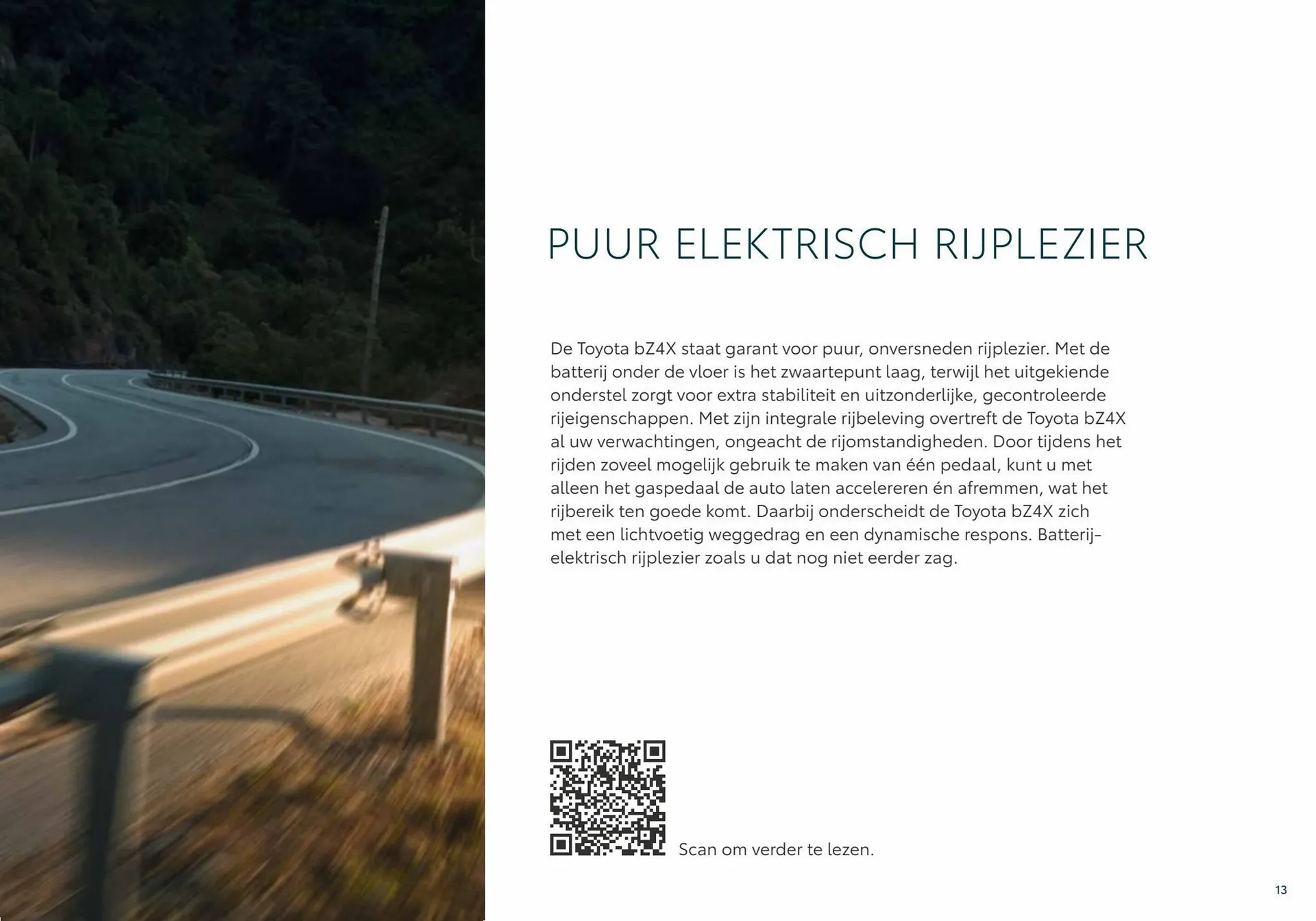 Toyota bZ4X folder van 8 januari tot 8 januari 2024 - Folder pagina 13