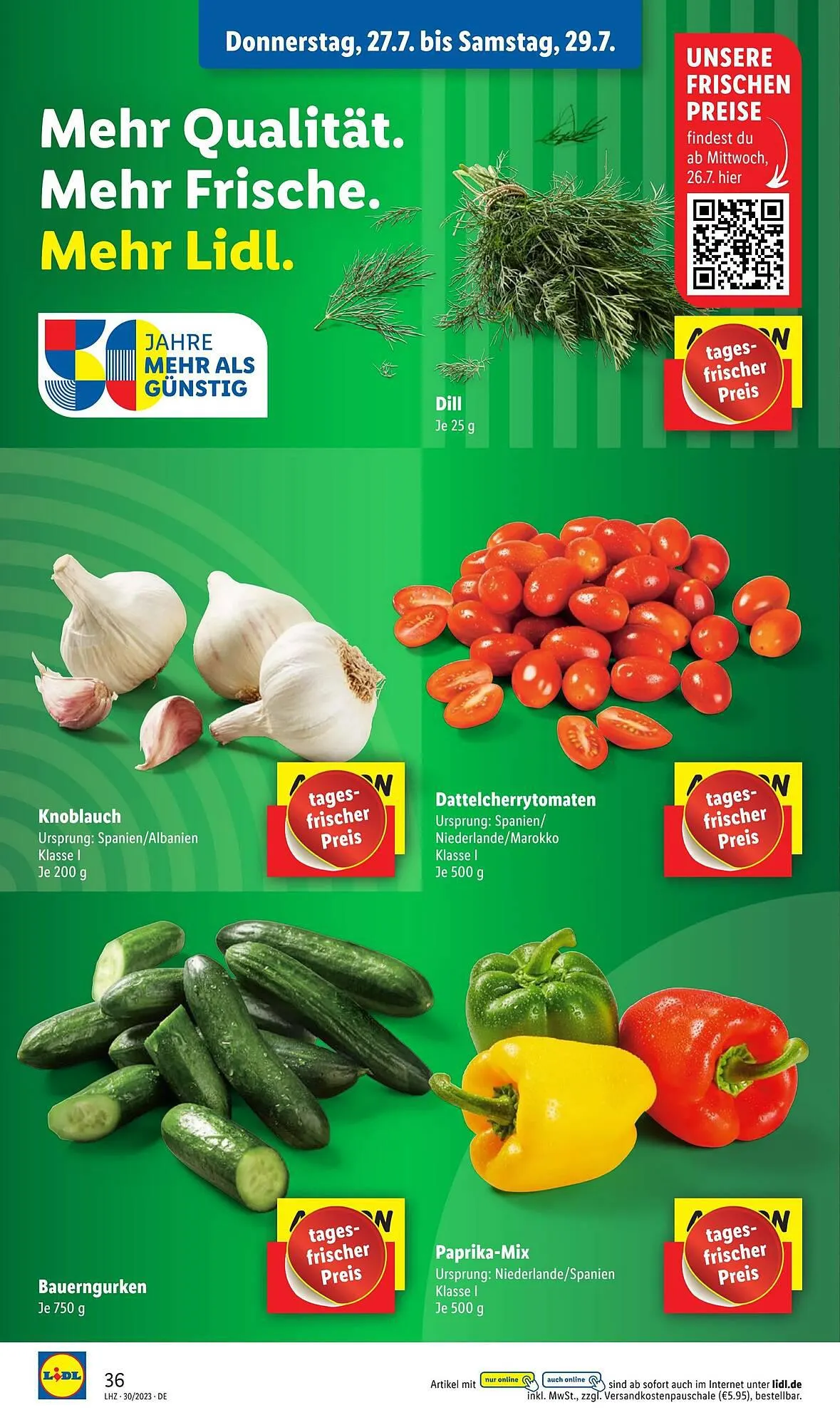 Lidl Duitsland Folder van 20 juli tot 26 juli 2023 - Folder pagina 50