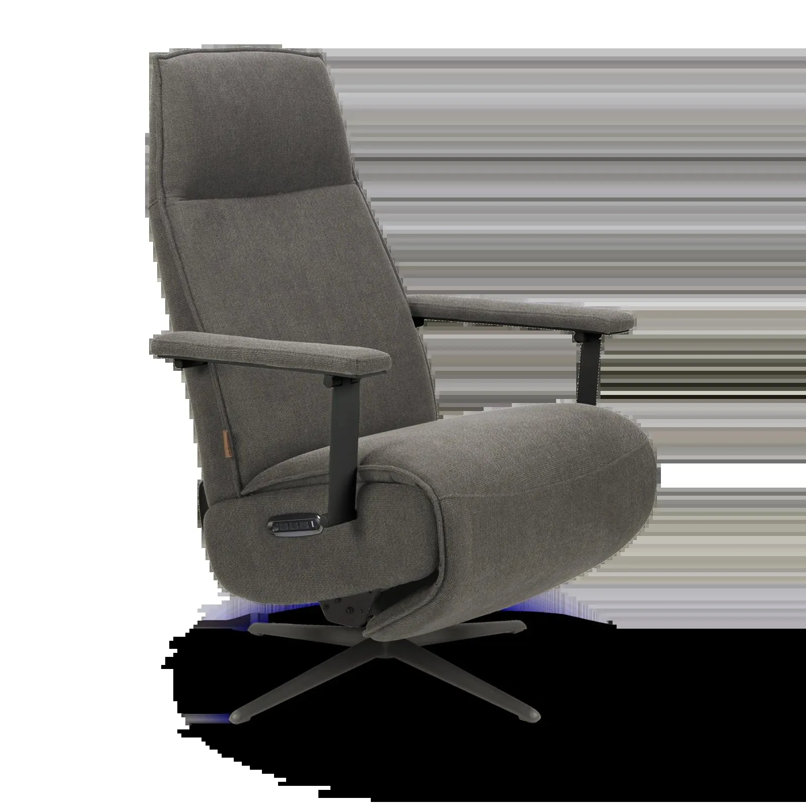 Relaxfauteuil (elektrisch) Villon - Soda Charcoal