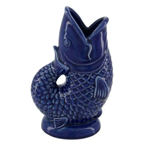 Vaas Trissino vis blauw