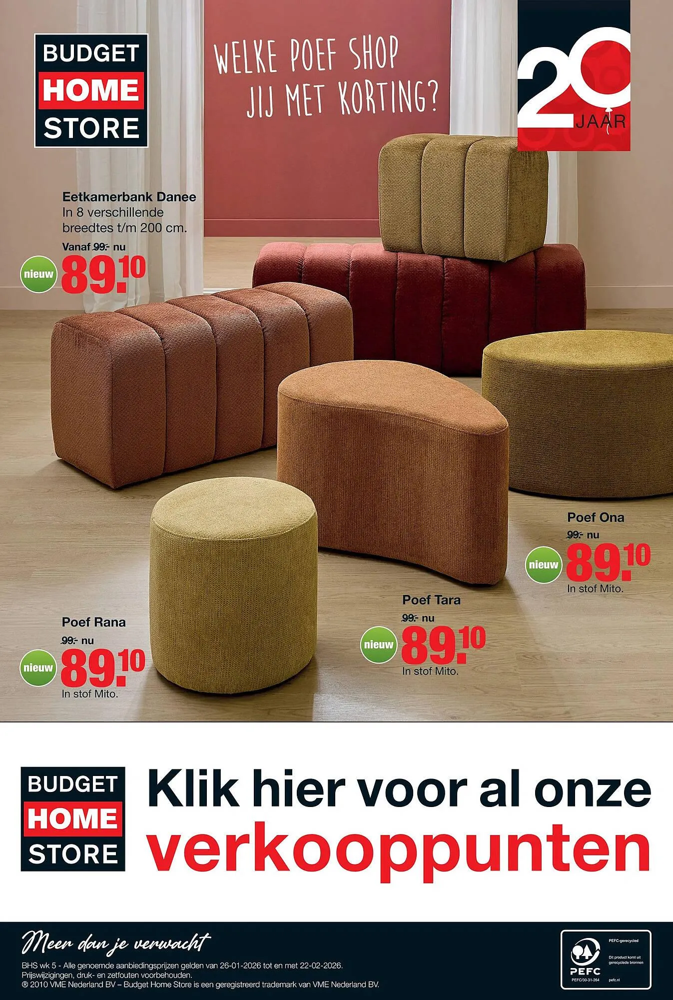 Budget Home Store folder van 26 januari tot 22 februari 2026 - Folder pagina 12