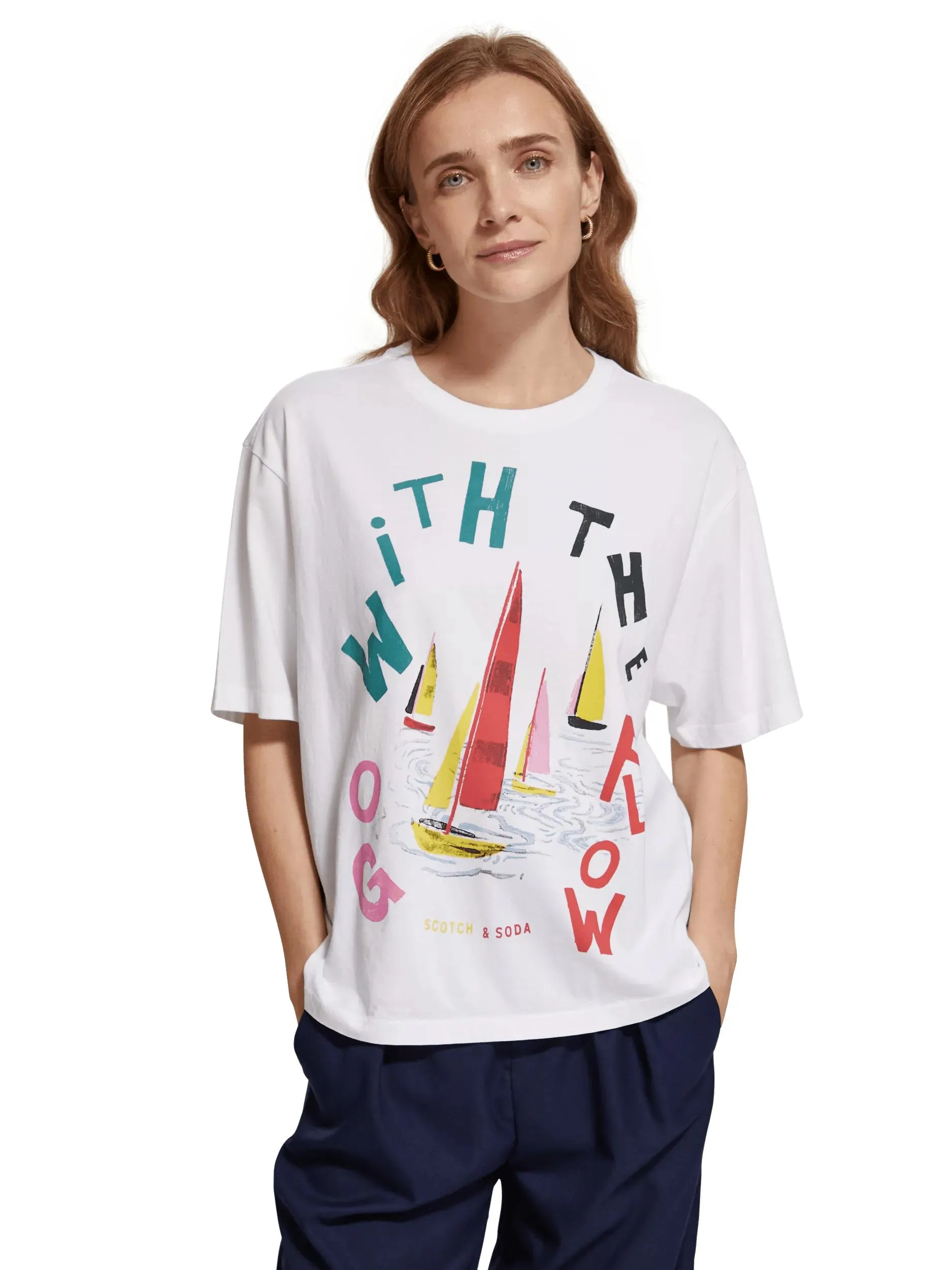 Loose fit graphic T-shirt