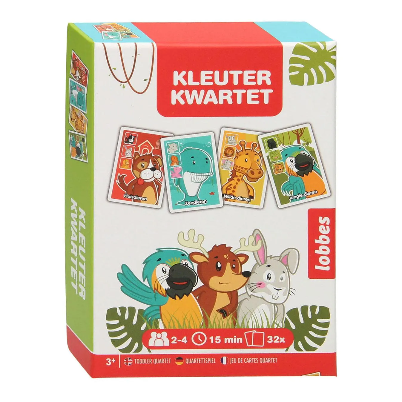 Kleuter Kwartet Jumbo Dieren