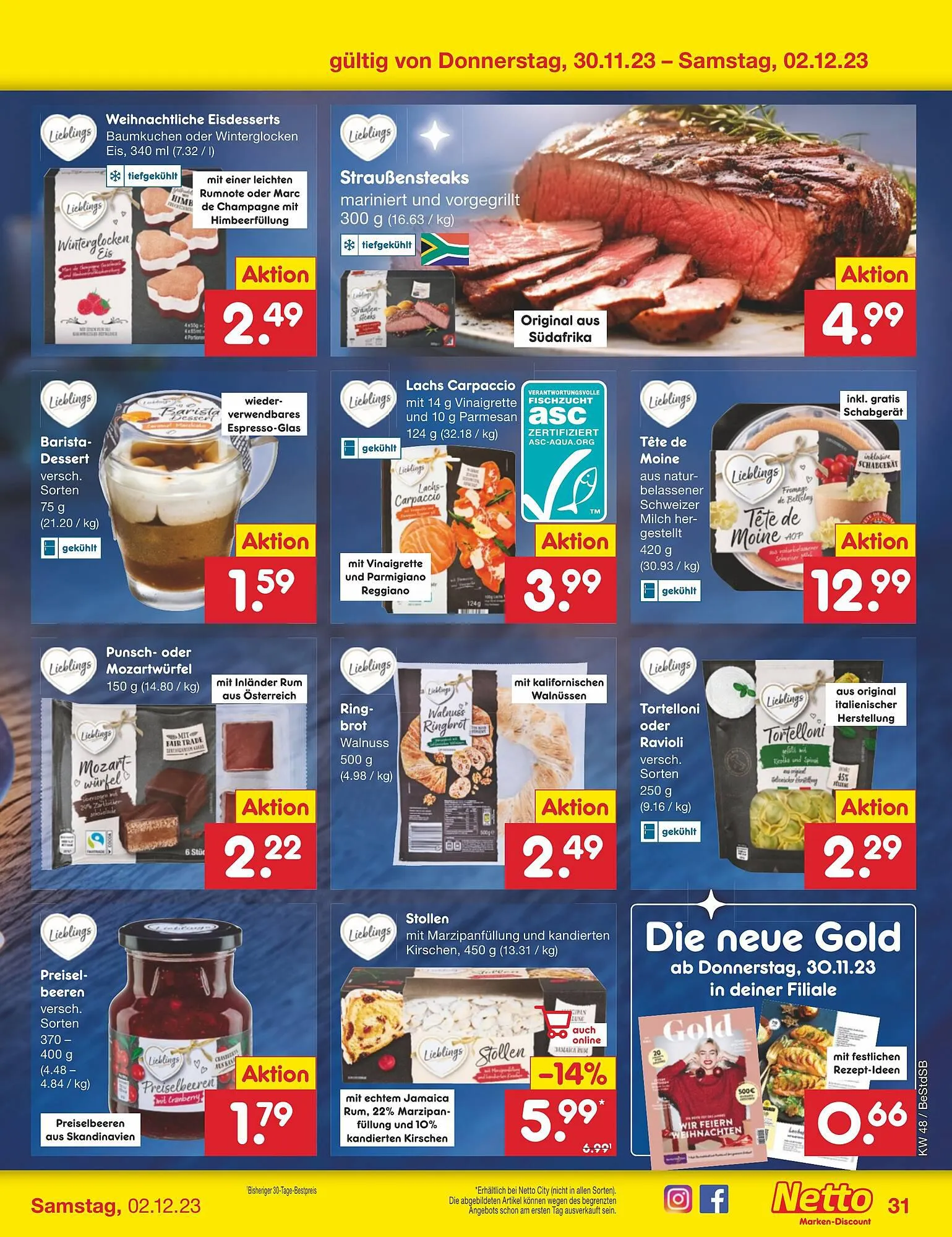 Netto Marken-Discount Duitsland Folder van 27 november tot 2 december 2023 - Folder pagina 30
