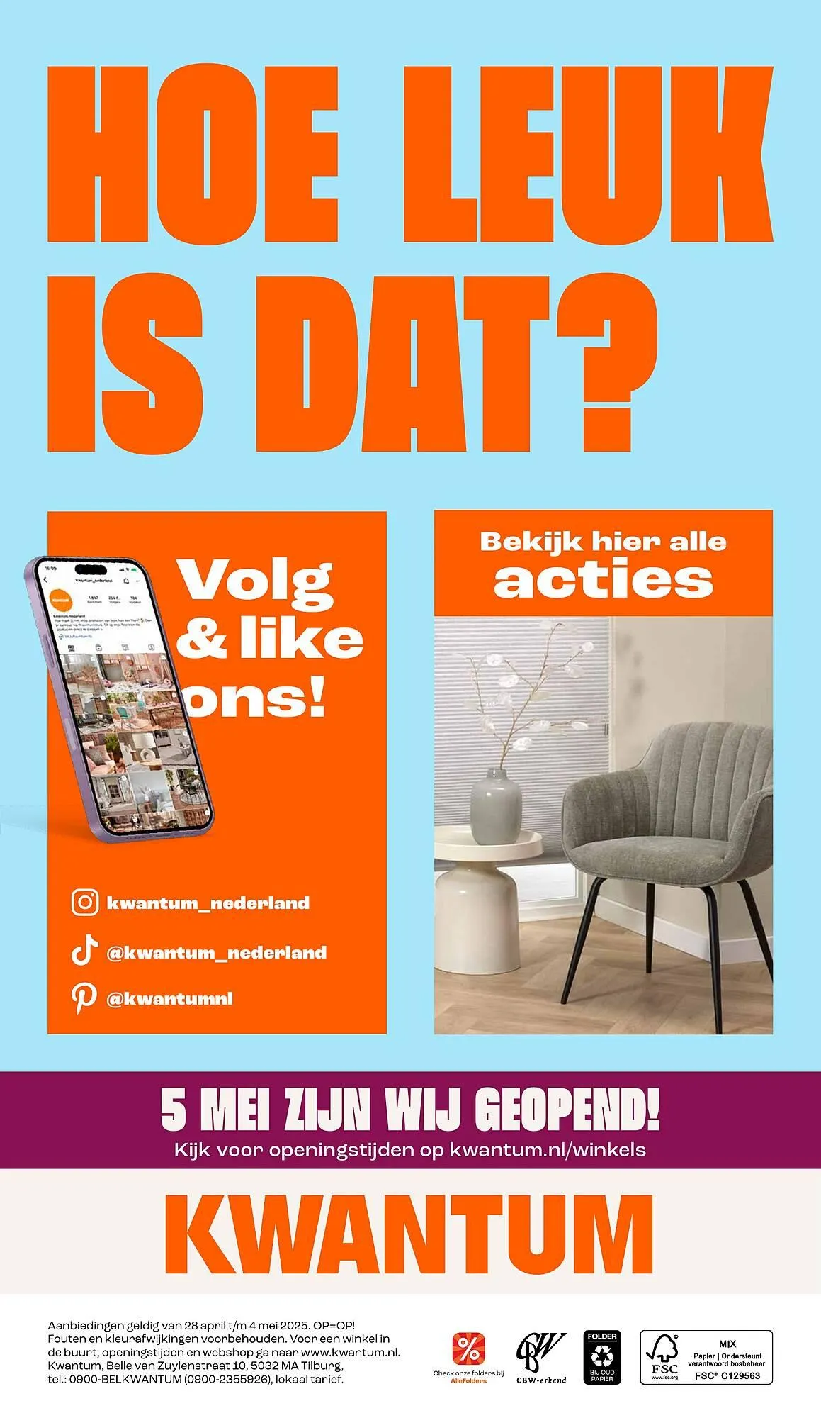 Kwantum folder van 5 mei tot 11 mei 2025 - Folder pagina 42