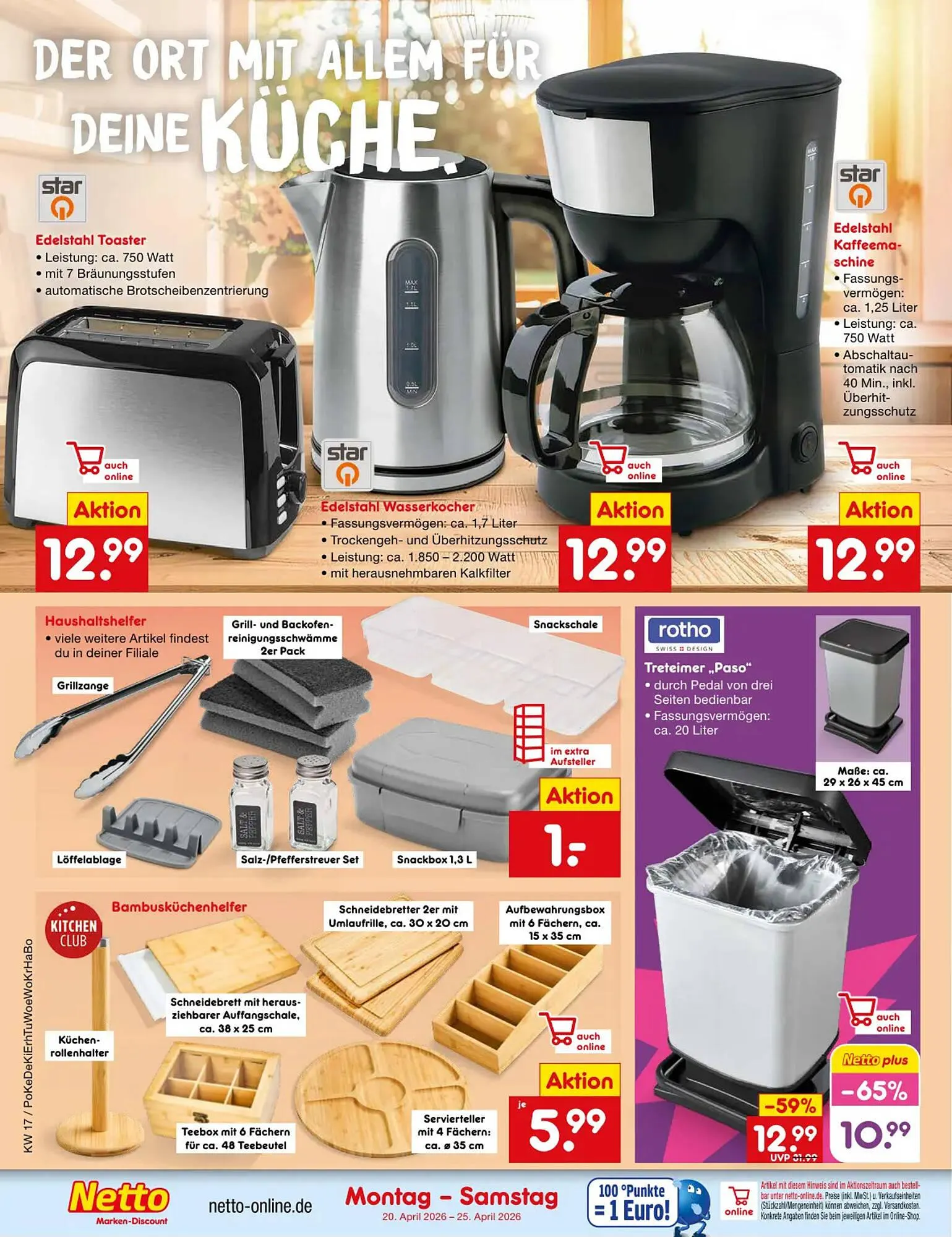 Netto Marken-Discount DE folder van 20 april tot 25 april 2026 - Folder pagina 38