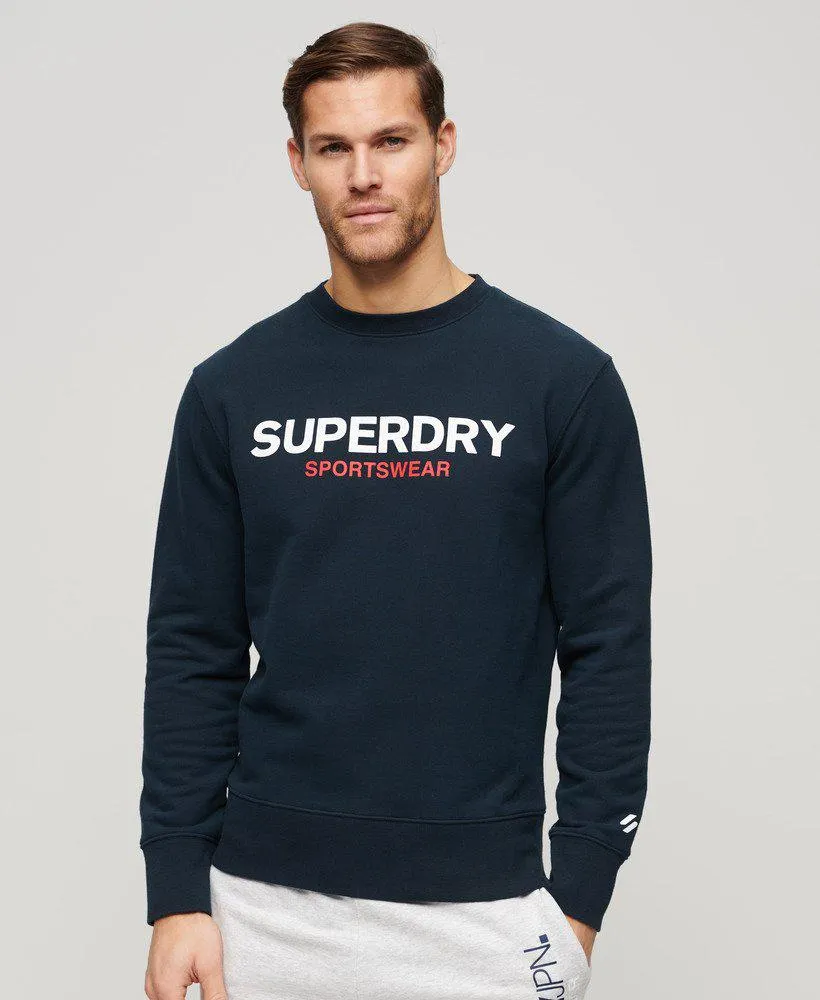 Sportswear Logo sweatshirt met ronde hals en losse pasvorm