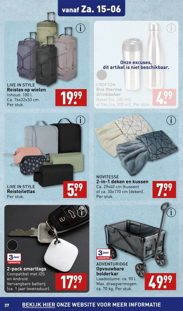 Folder Aldi van 6 juni tot 20 juni 2024 - Folder pagina 37