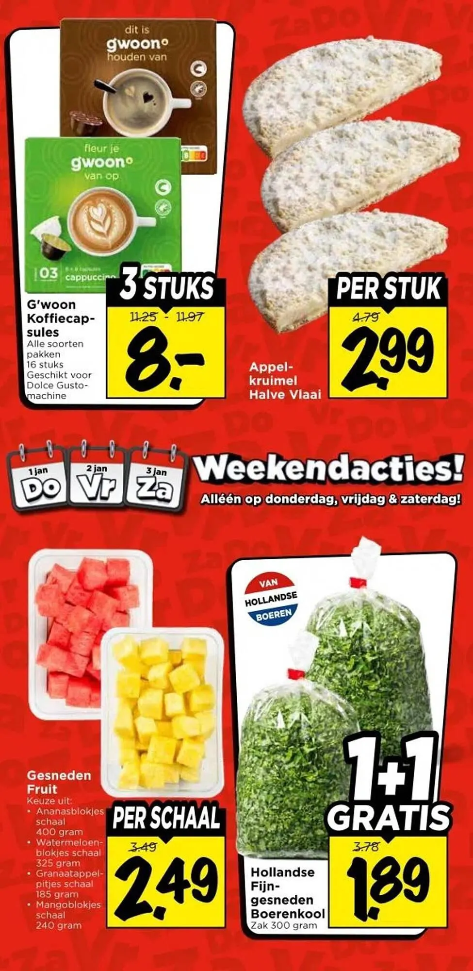 Vomar Voordeelmarkt folder van 1 januari tot 3 januari 2026 - Folder pagina 3