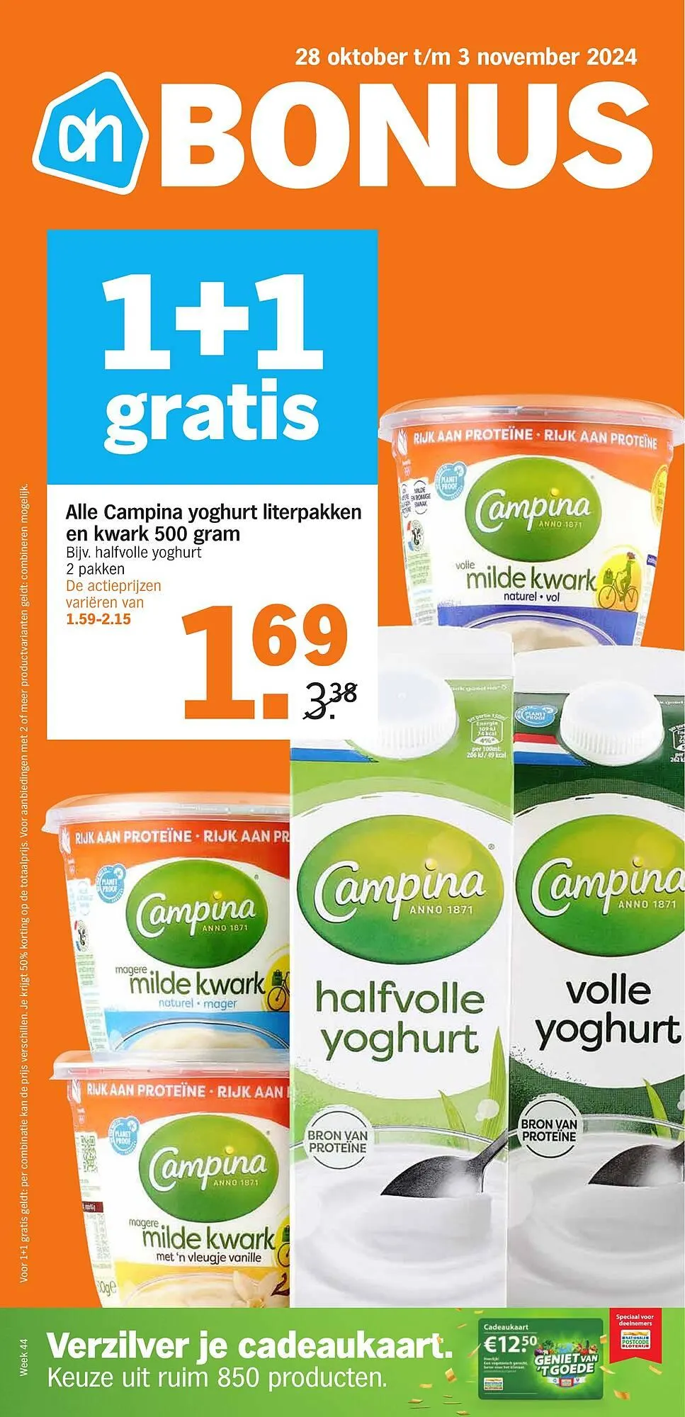 AH XL folder van 28 oktober tot 3 november 2024 - Folder pagina 1