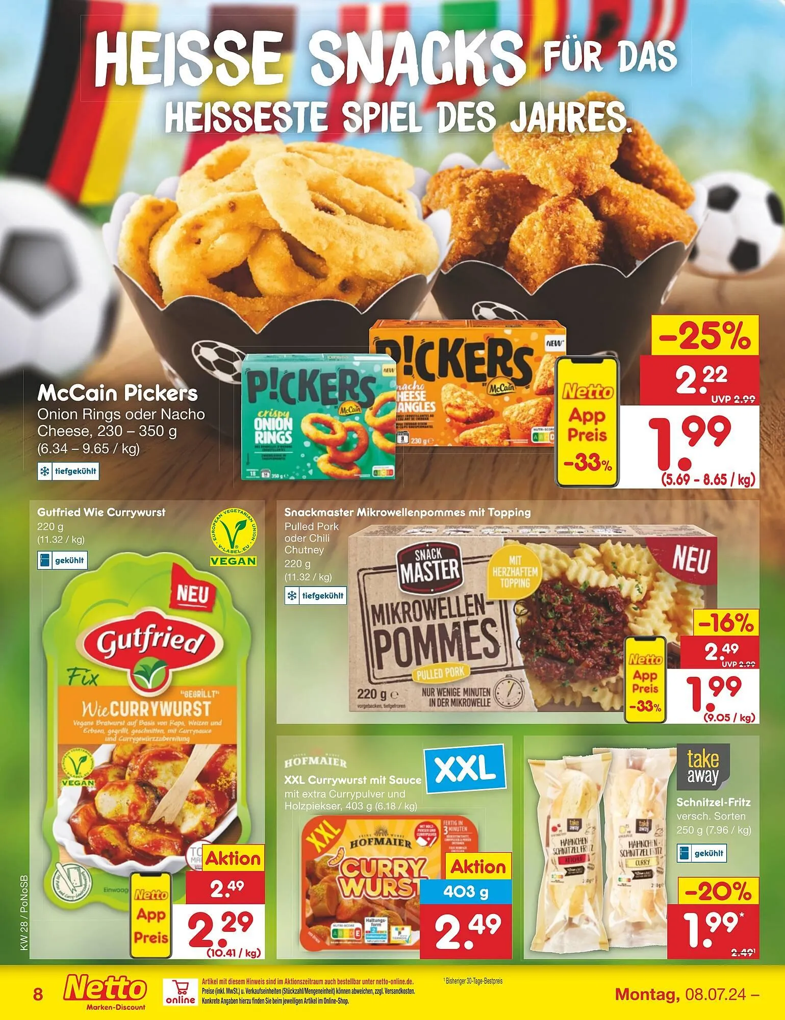 Netto Marken-Discount DE folder van 8 juli tot 13 juli 2024 - Folder pagina 8
