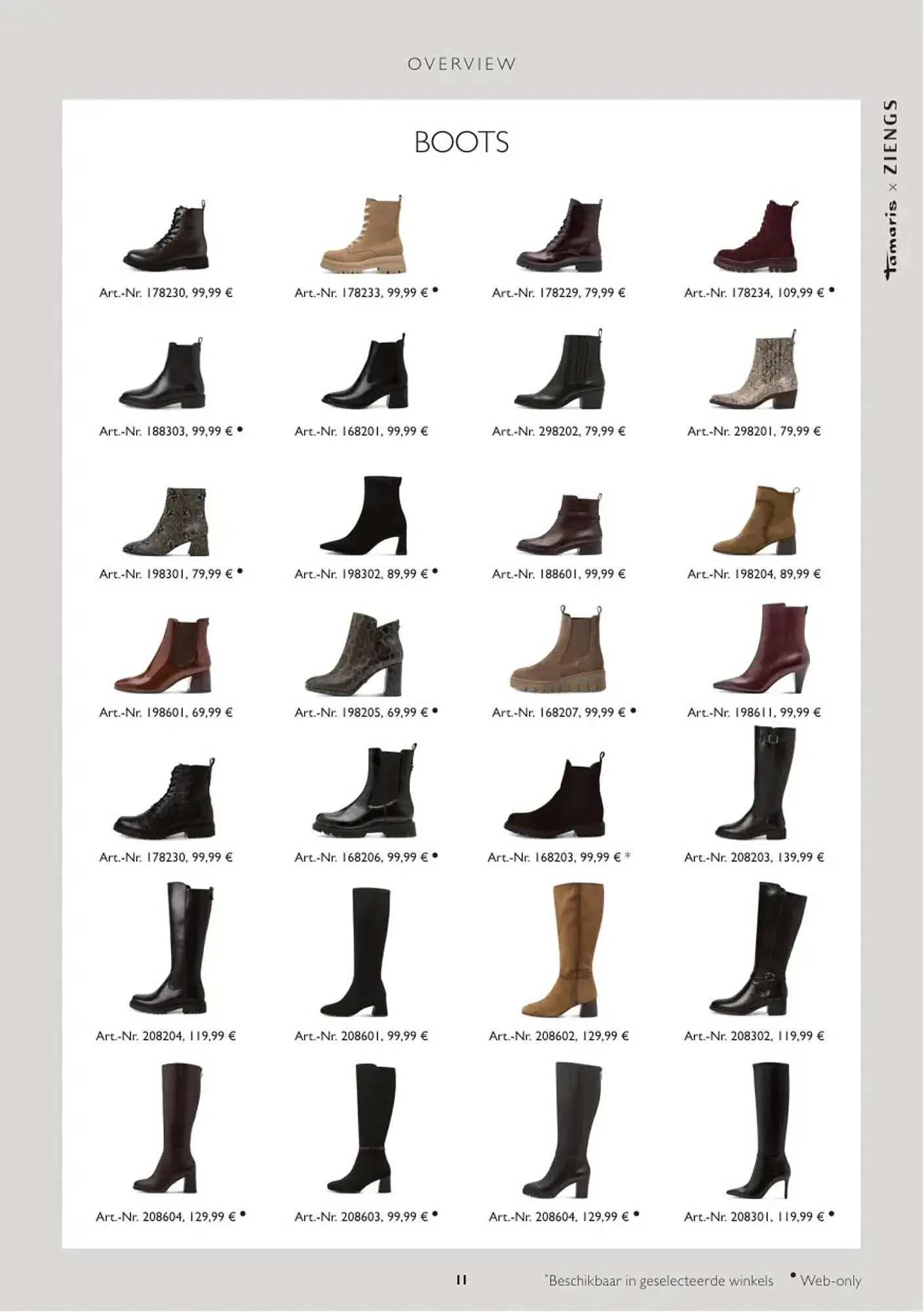 Ziengs folder van 13 oktober tot 2 november 2025 - Folder pagina 11