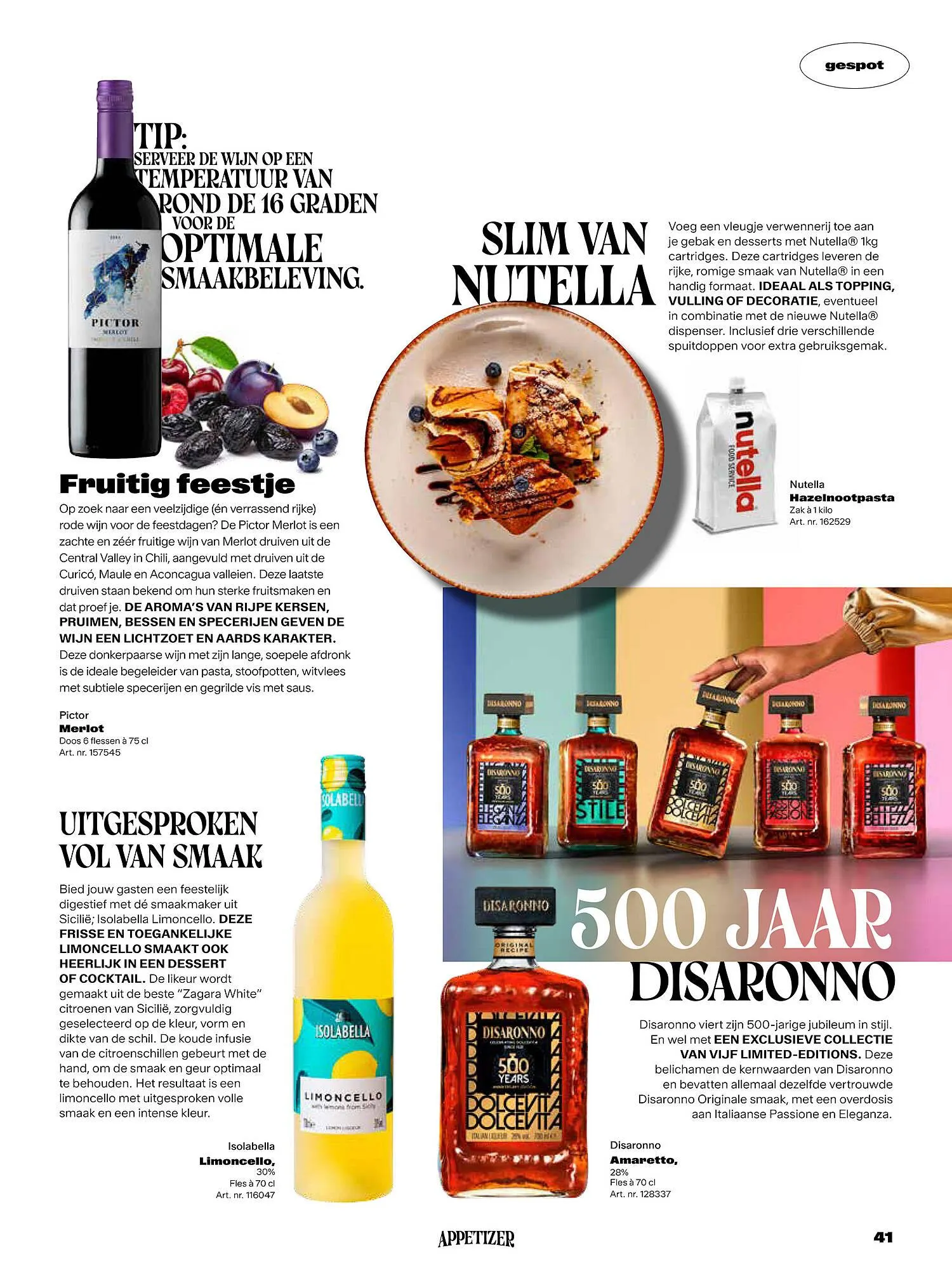 Bidfood folder van 1 november tot 31 januari 2026 - Folder pagina 41