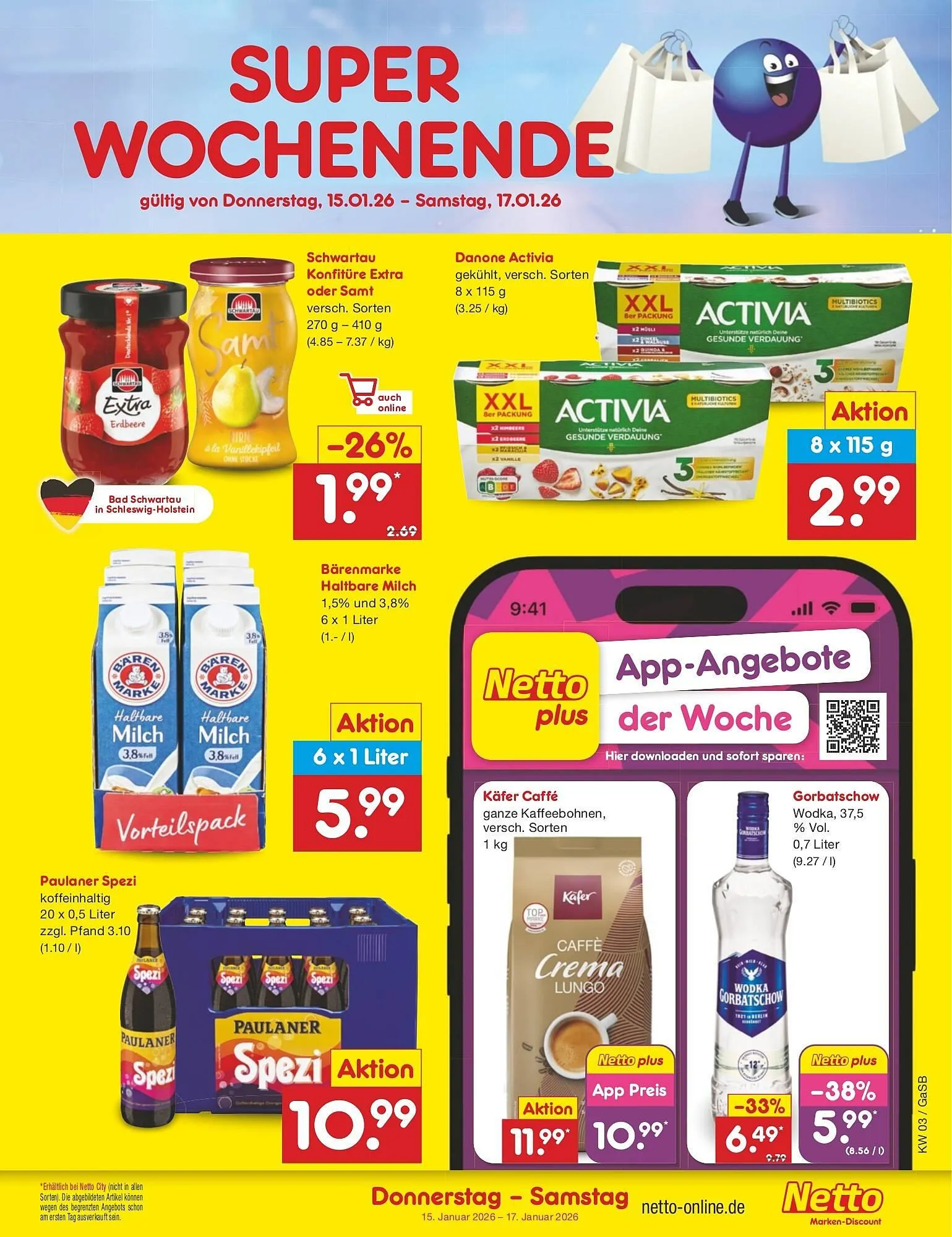 Netto Marken-Discount DE folder van 12 januari tot 17 januari 2026 - Folder pagina 45