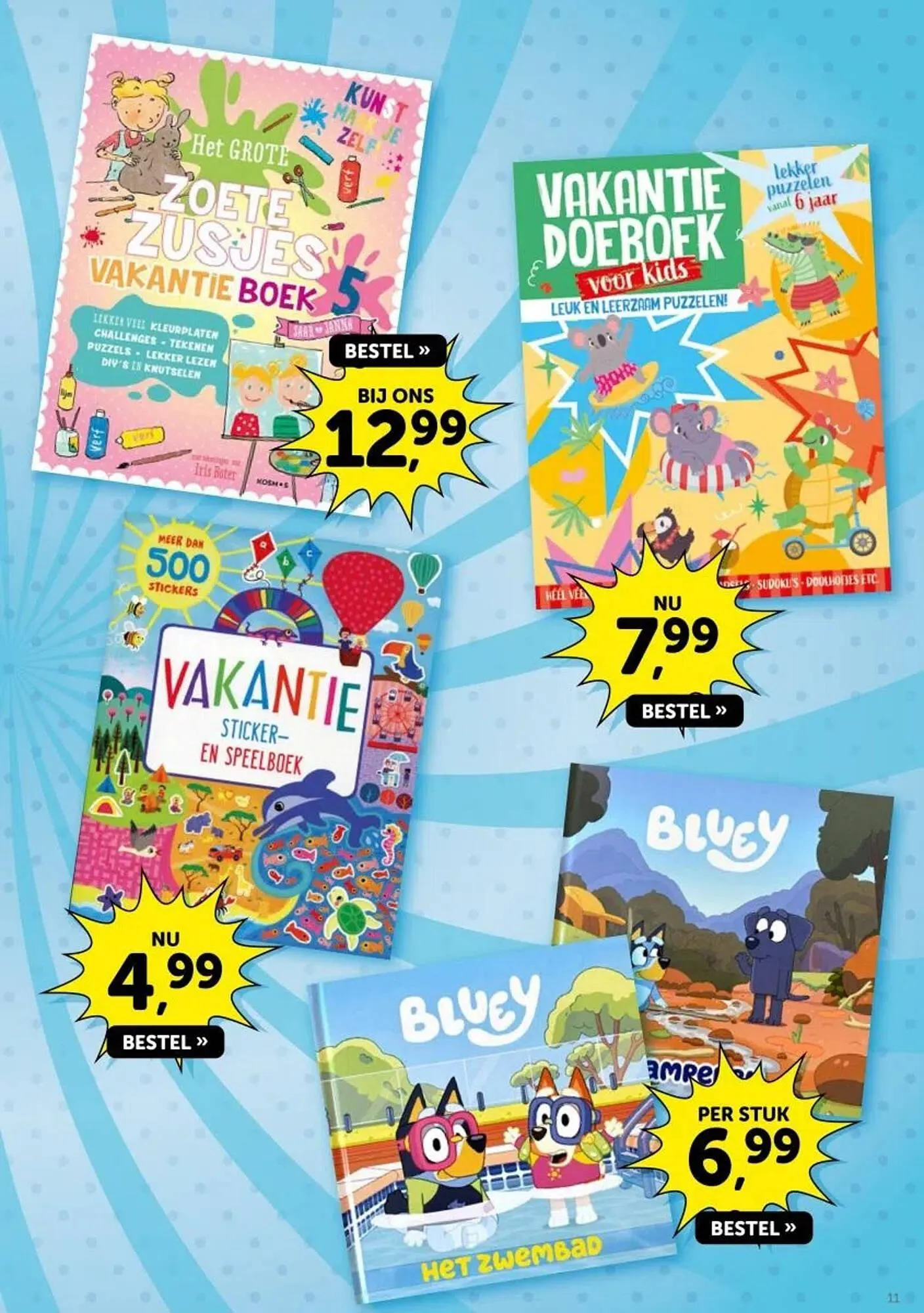 Boekenvoordeel folder van 21 juni tot 31 augustus 2025 - Folder pagina 11