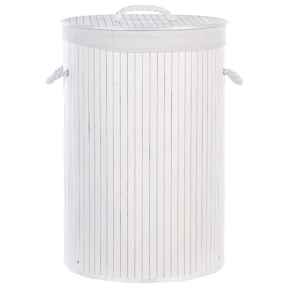 SANNAR - Mand - Wit - Bamboehout