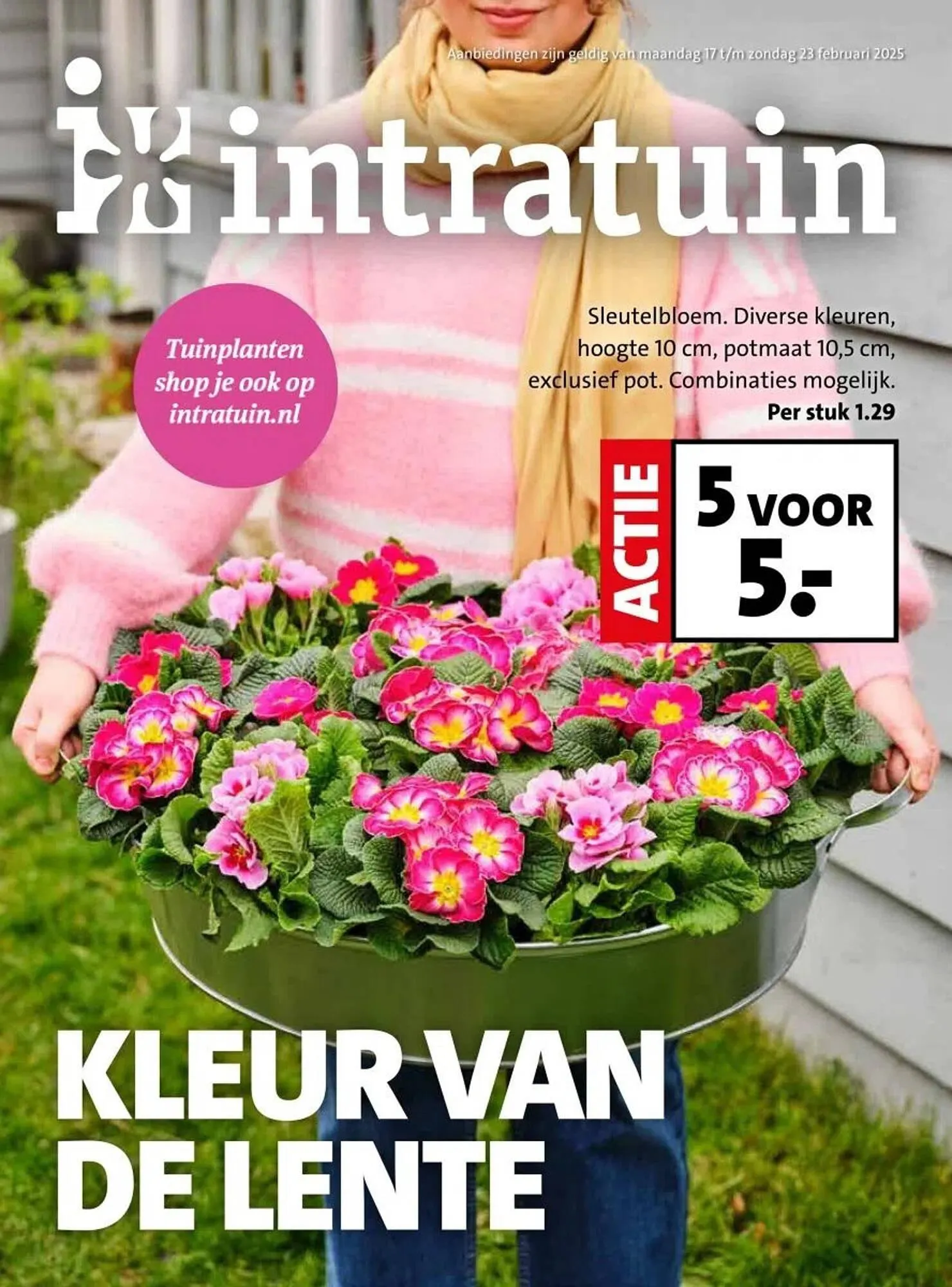 Intratuin folder van 17 februari tot 23 februari 2025 - Folder pagina 1