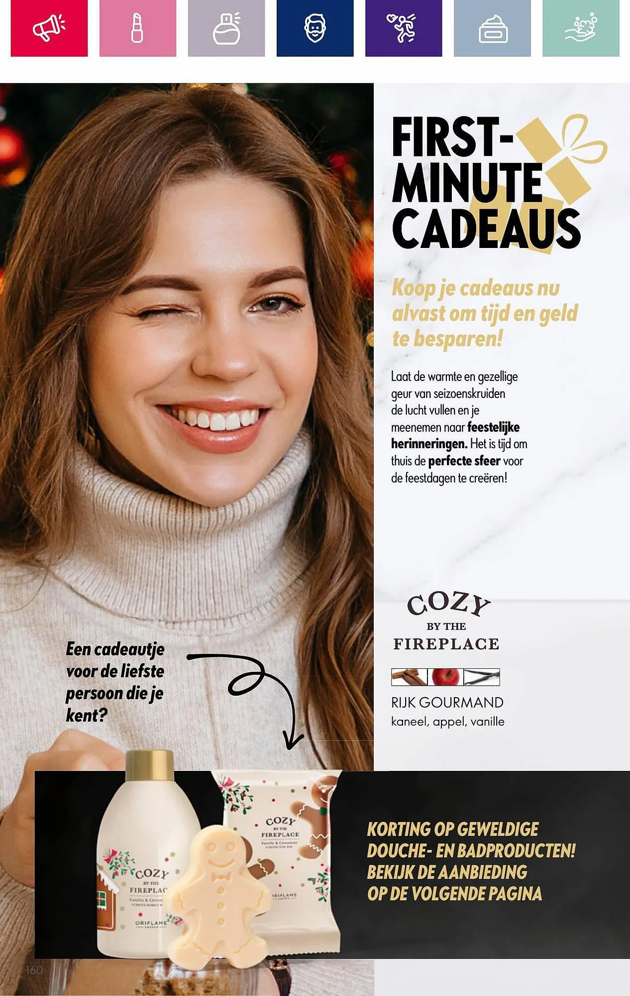 Oriflame folder van 25 oktober tot 7 november 2023 - Folder pagina 160