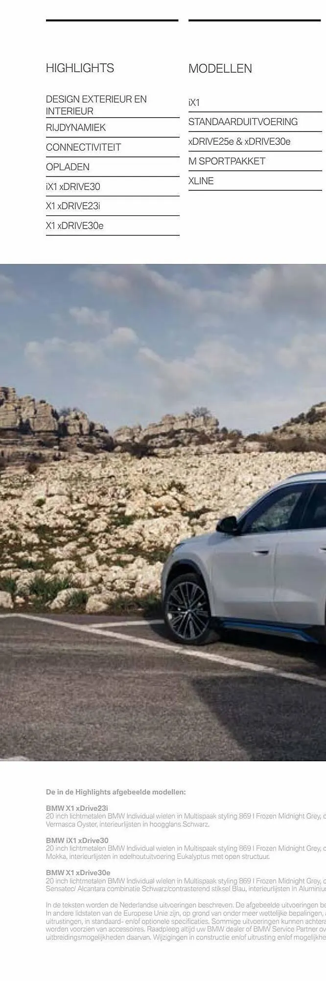 BMW folder - iX1 & X1 van 31 december tot 31 december 2023 - Folder pagina 4