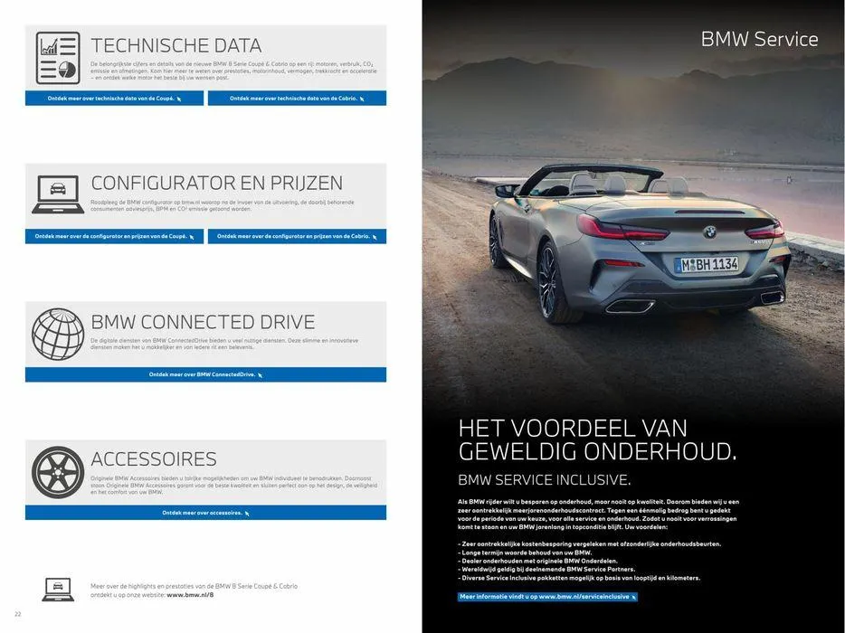 8-serie Coupé & Cabrio van 12 november tot 12 november 2024 - Folder pagina 22