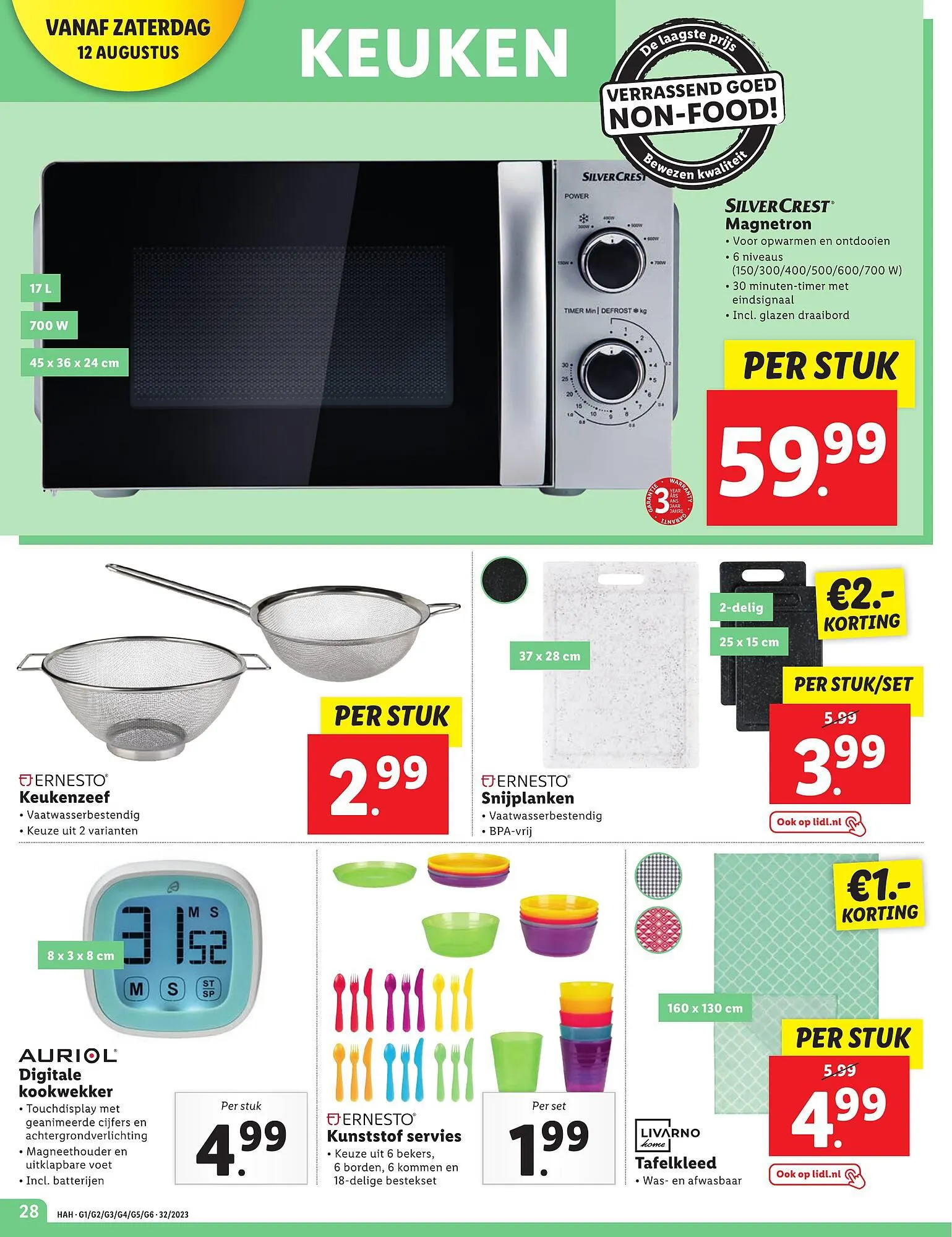 Lidl Folder van 7 augustus tot 13 augustus 2023 - Folder pagina 28