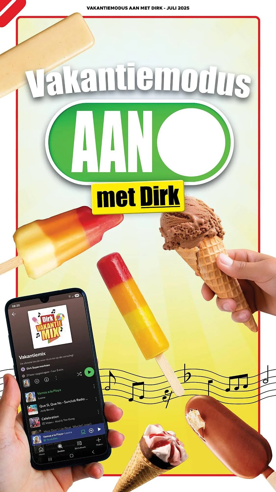 Dirk vakantie magazine van 1 juli tot 31 juli 2025 - Folder pagina 1