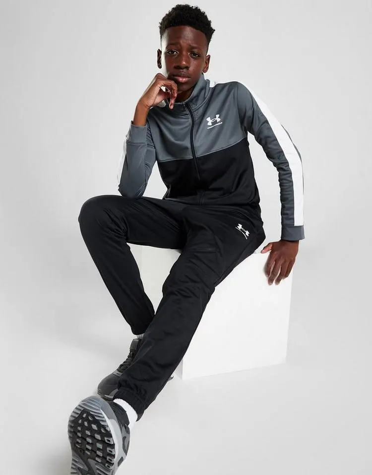 Under Armour Colour Block Knit Tracksuit Junior