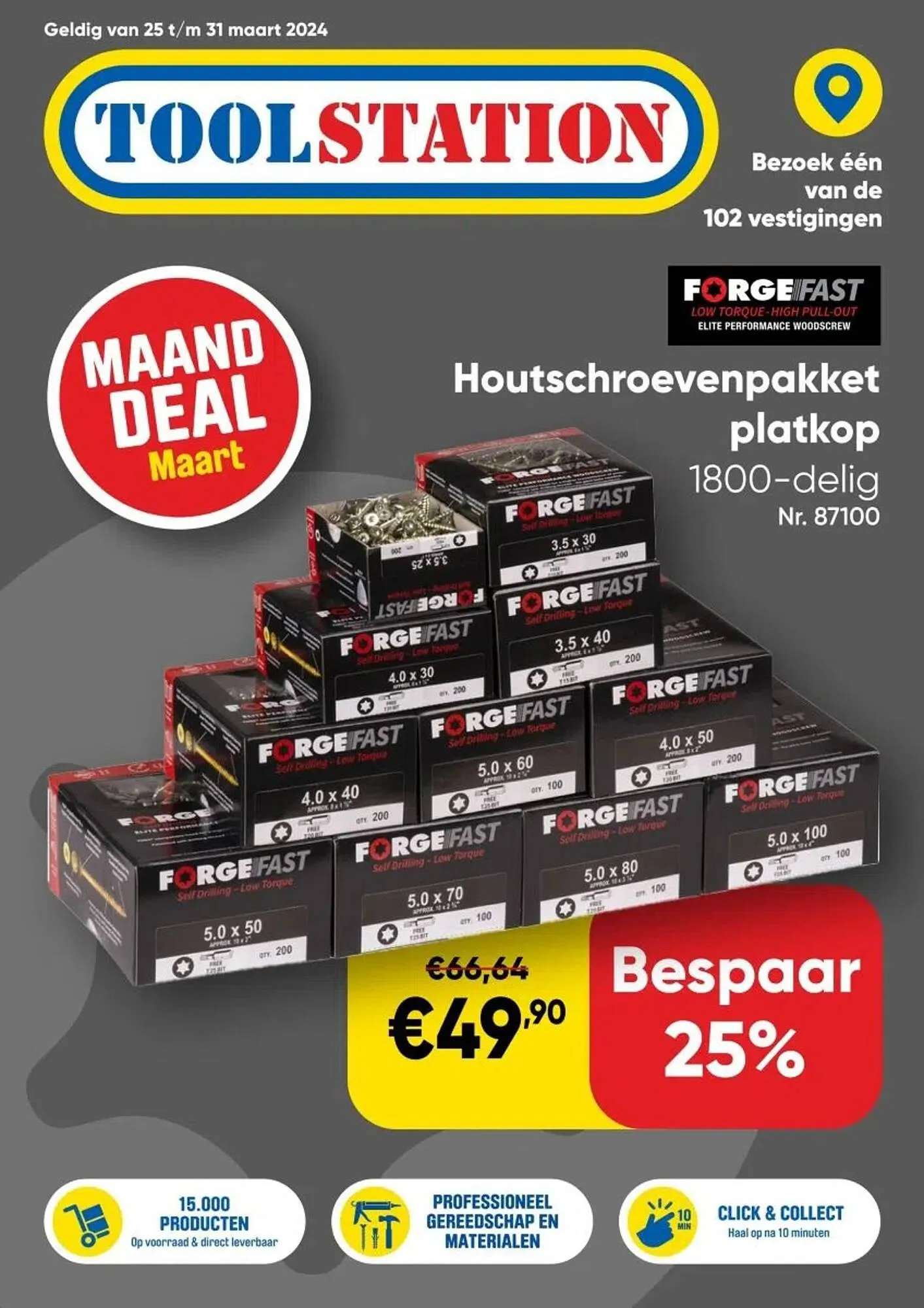 Toolstation folder van 25 maart tot 31 maart 2024 - Folder pagina