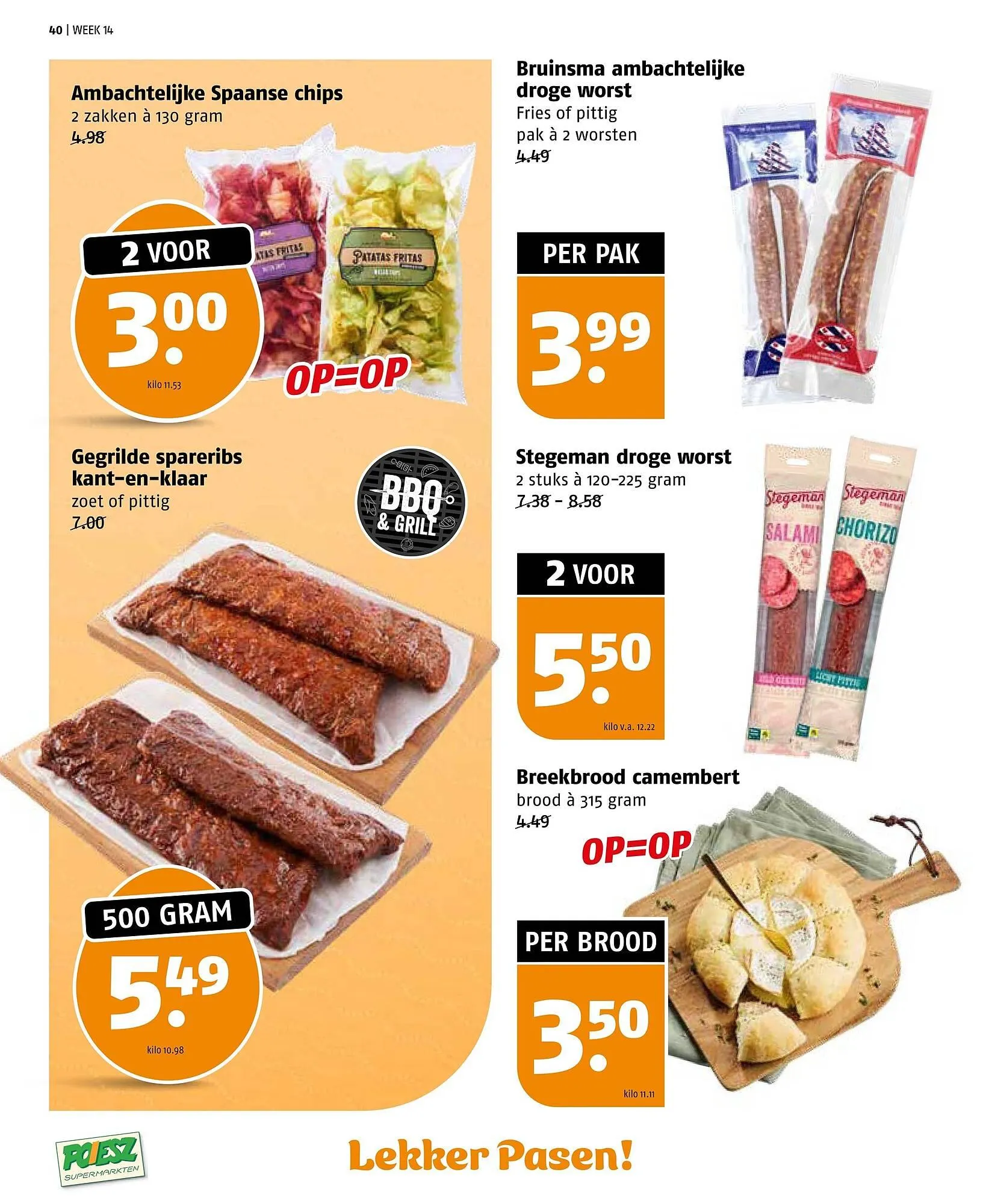 Poiesz folder van 29 maart tot 5 april 2026 - Folder pagina 40