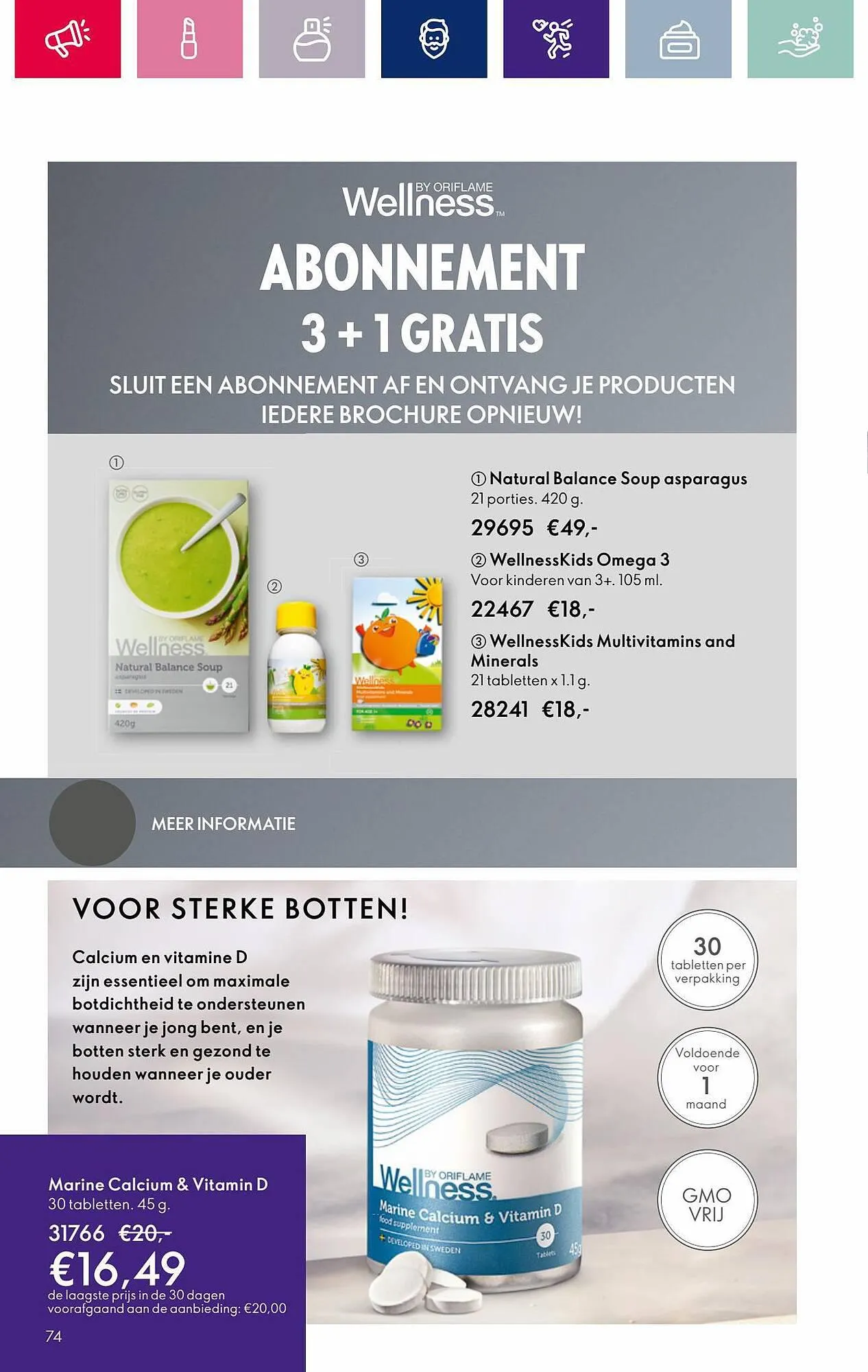 Oriflame folder van 8 november tot 28 november 2023 - Folder pagina 74