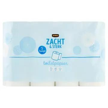Jumbo Toiletpapier Zacht & Sterk 3 Laags 12 Rollen
