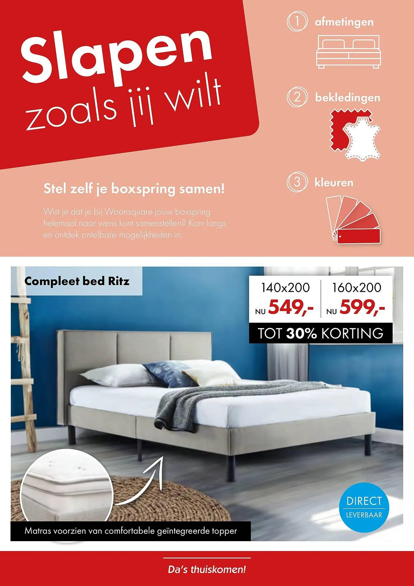 Woonsquare Slaap folder van 7 april tot 12 april 2025 - Folder pagina 3