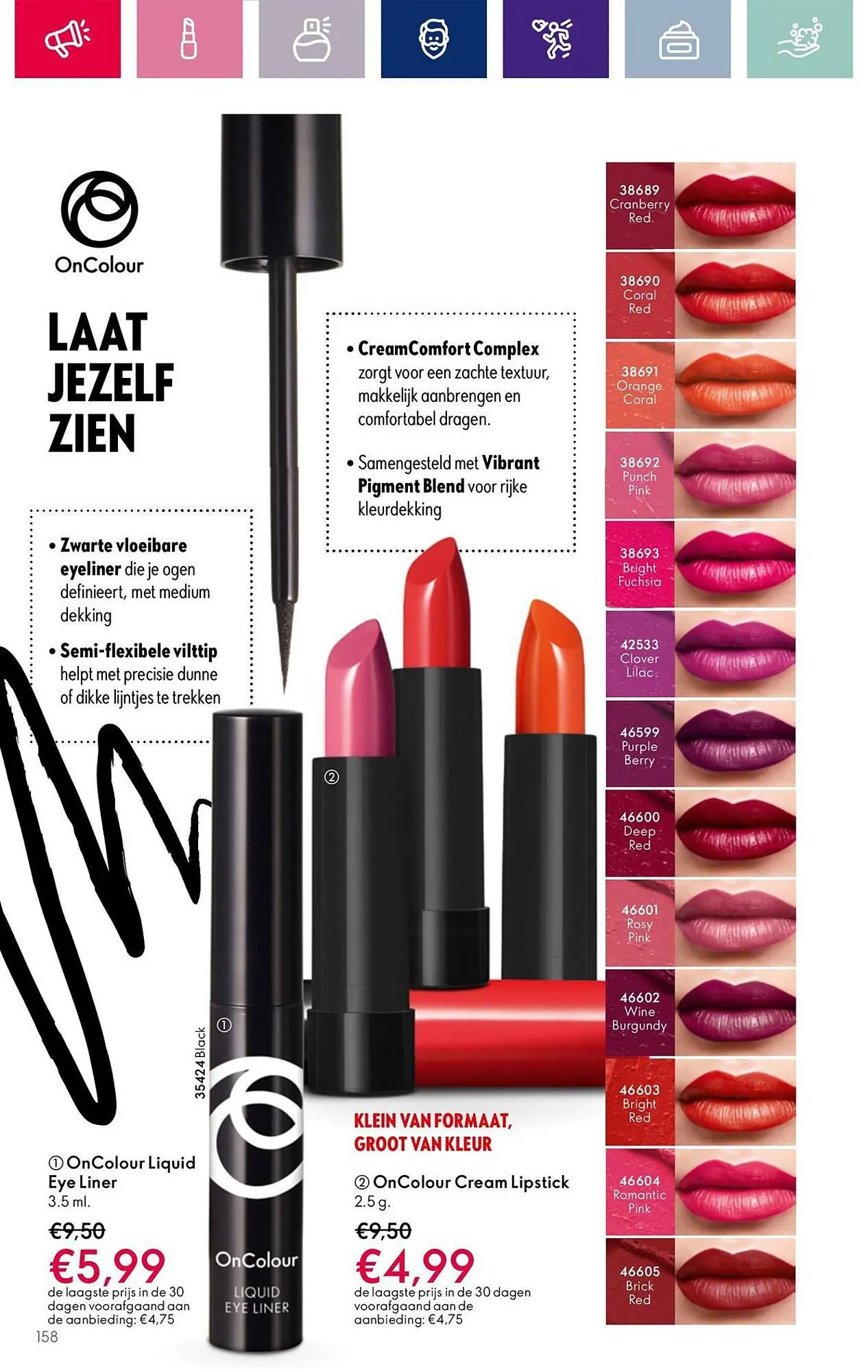 Oriflame folder van 1 december tot 19 december 2023 - Folder pagina 158