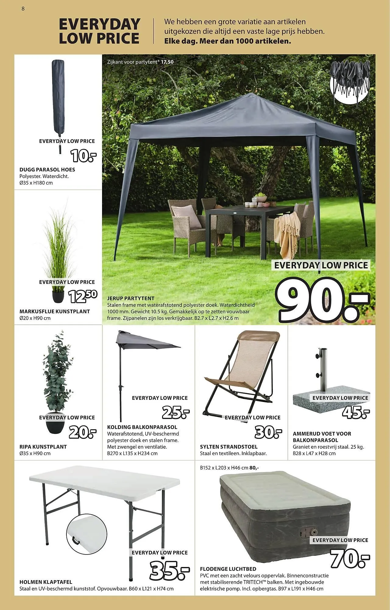 Jysk folder van 12 mei tot 25 mei 2025 - Folder pagina 8