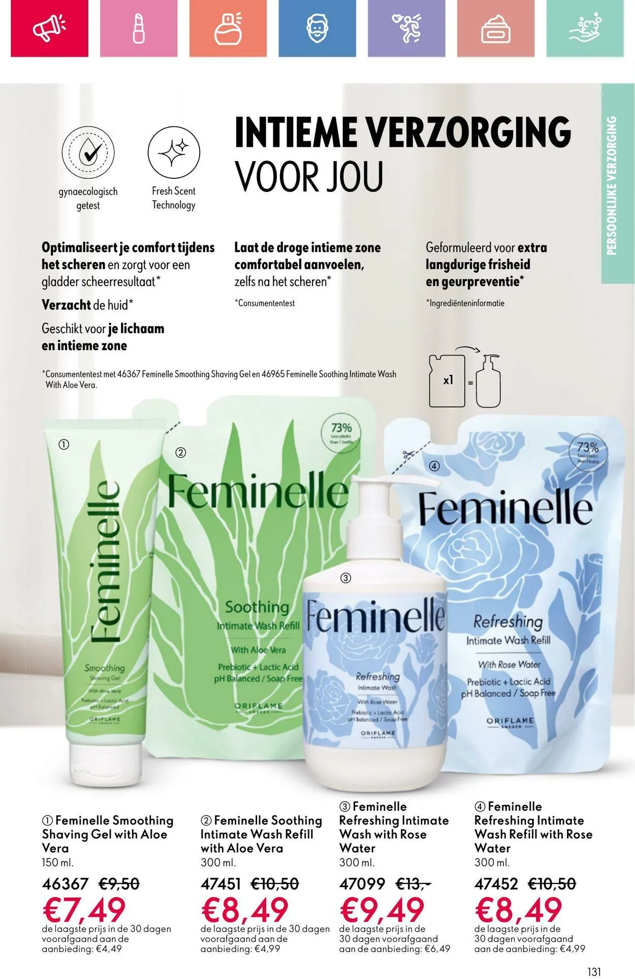 Oriflame Actuele folder van 24 augustus tot 7 september 2025 - Folder pagina 131