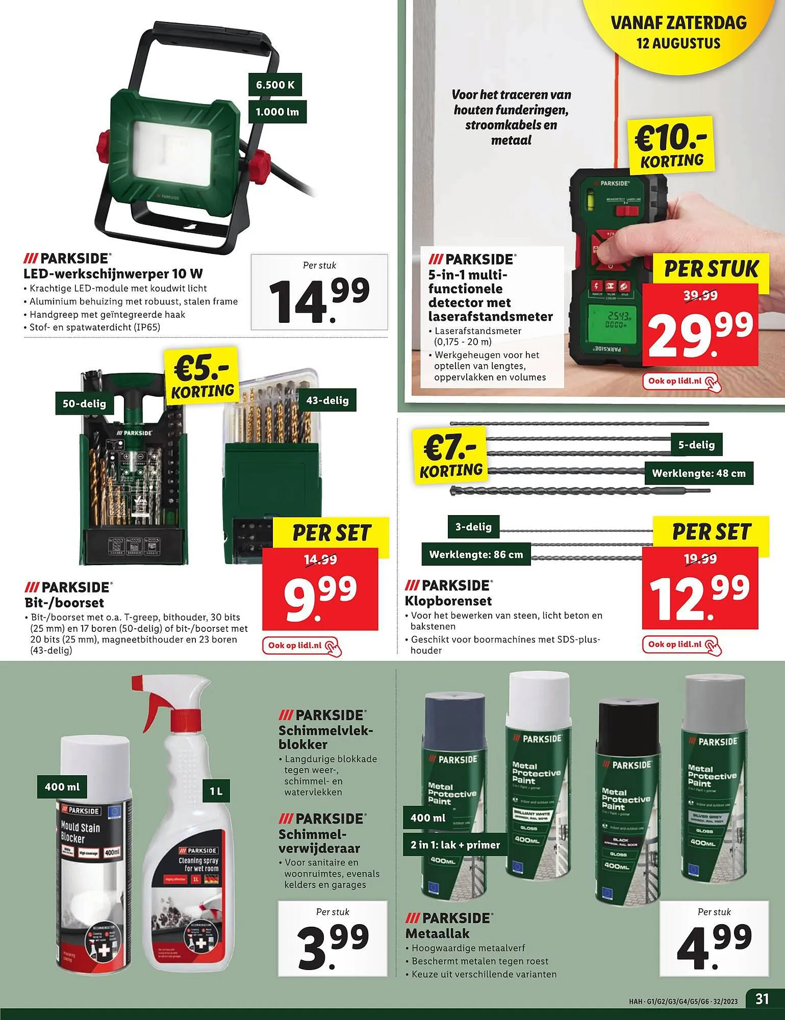 Lidl Folder van 7 augustus tot 13 augustus 2023 - Folder pagina 31