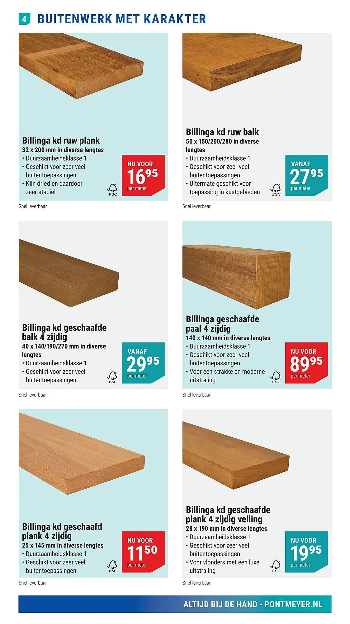 Pontmeyer folder van 1 maart tot 31 maart 2026 - Folder pagina 4