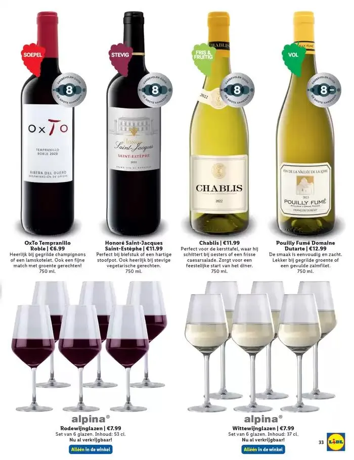 Exclusieve koopjes van 31 oktober tot 26 december 2024 - Folder pagina 33