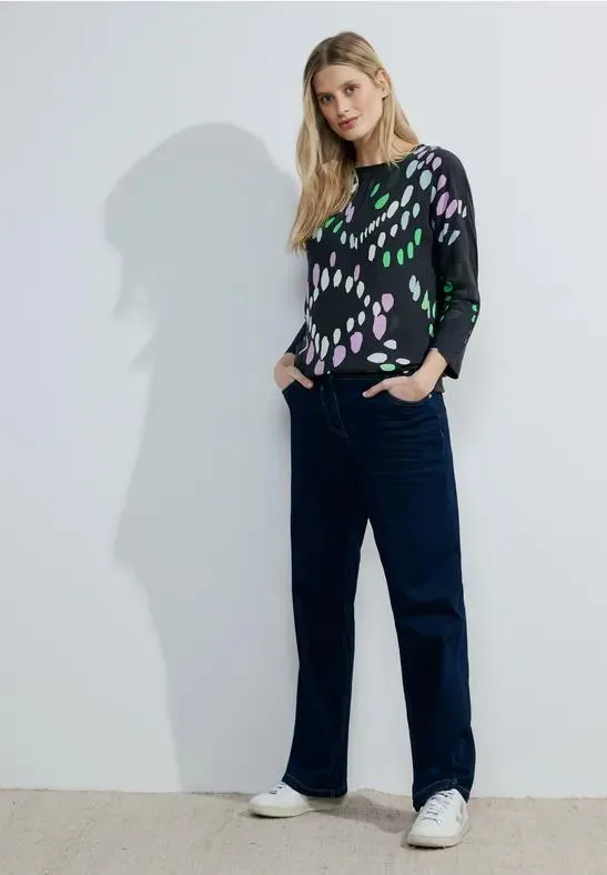 Shirt met allover print