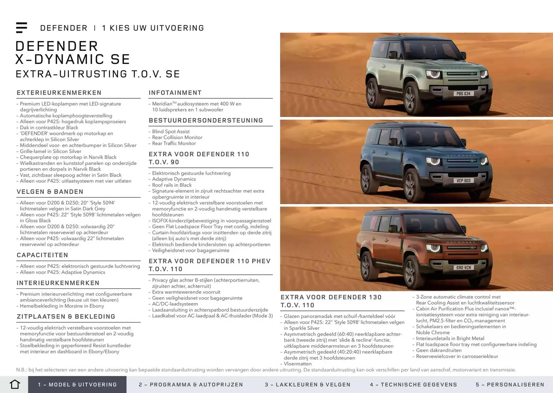 Land Rover folder van 20 november tot 30 juni 2025 - Folder pagina 5