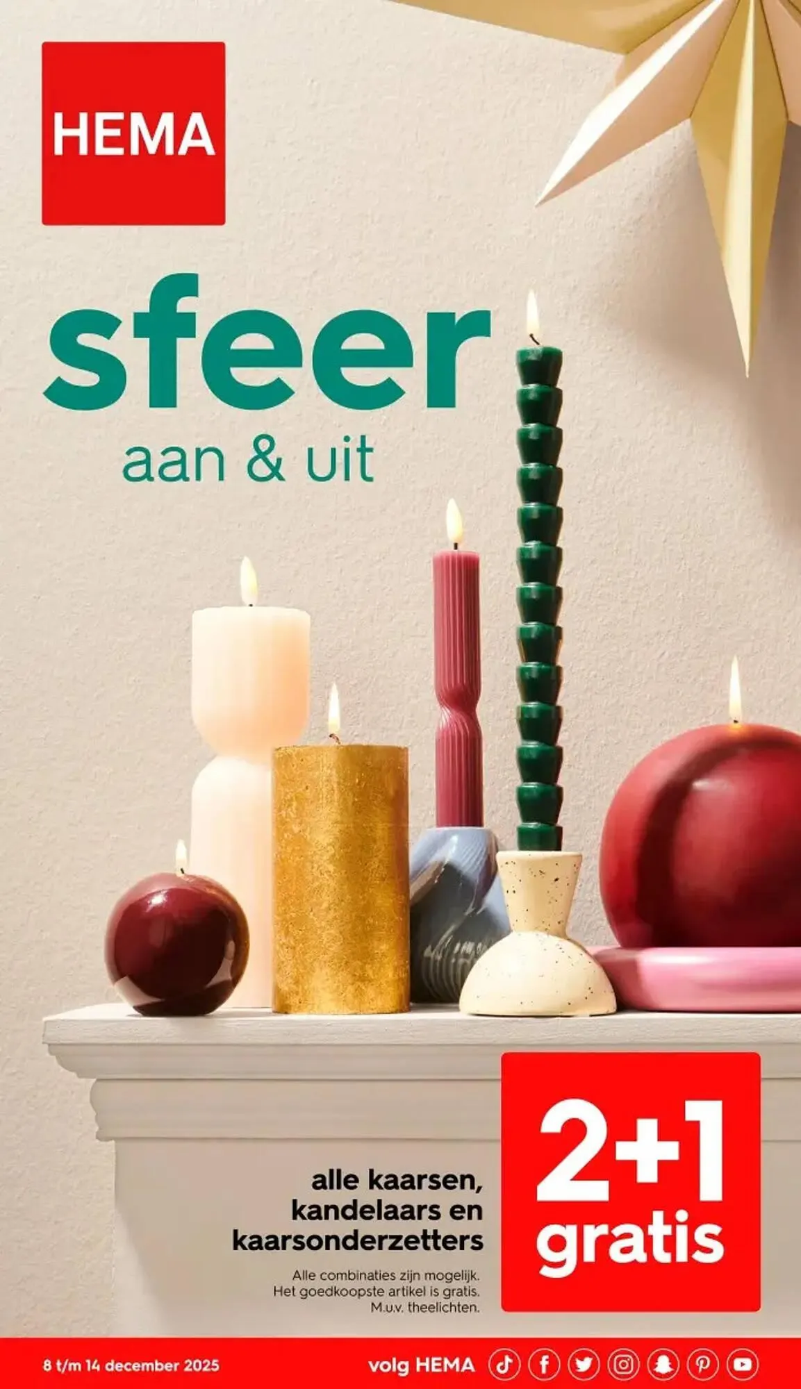 HEMA folder van 8 december tot 14 december 2025 - Folder pagina 1