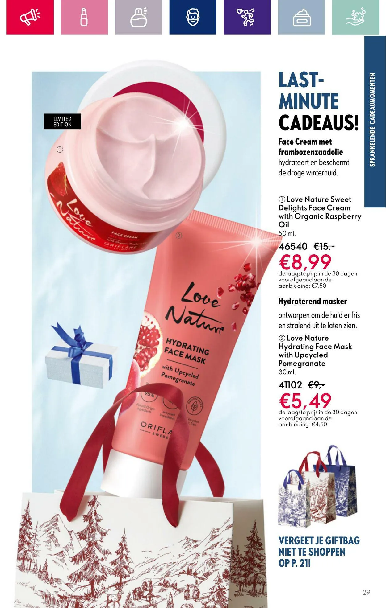 Oriflame Actuele folder van 29 november tot 19 december 2023 - Folder pagina 29