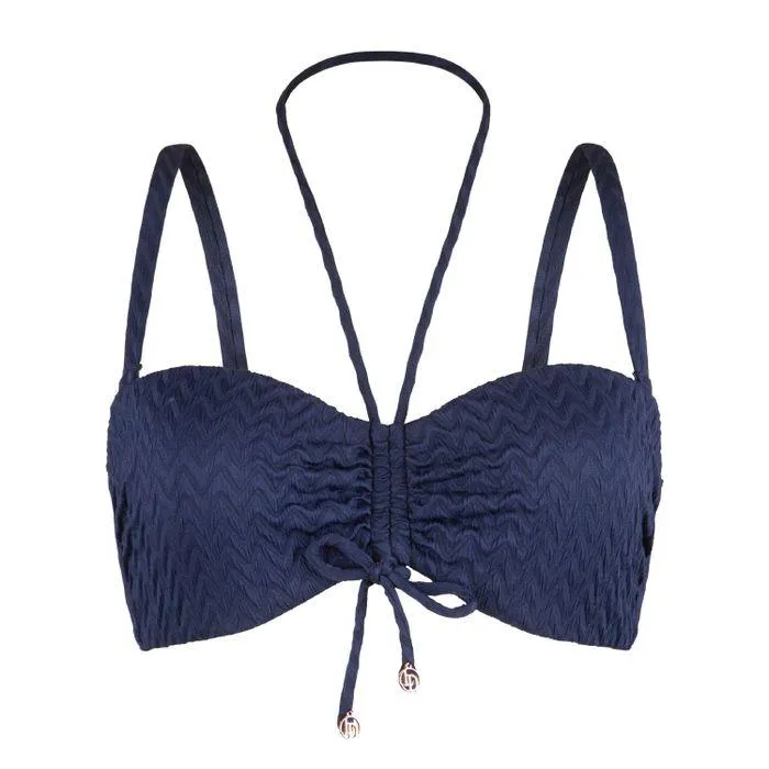 Balconette bikinitop dames dark blue