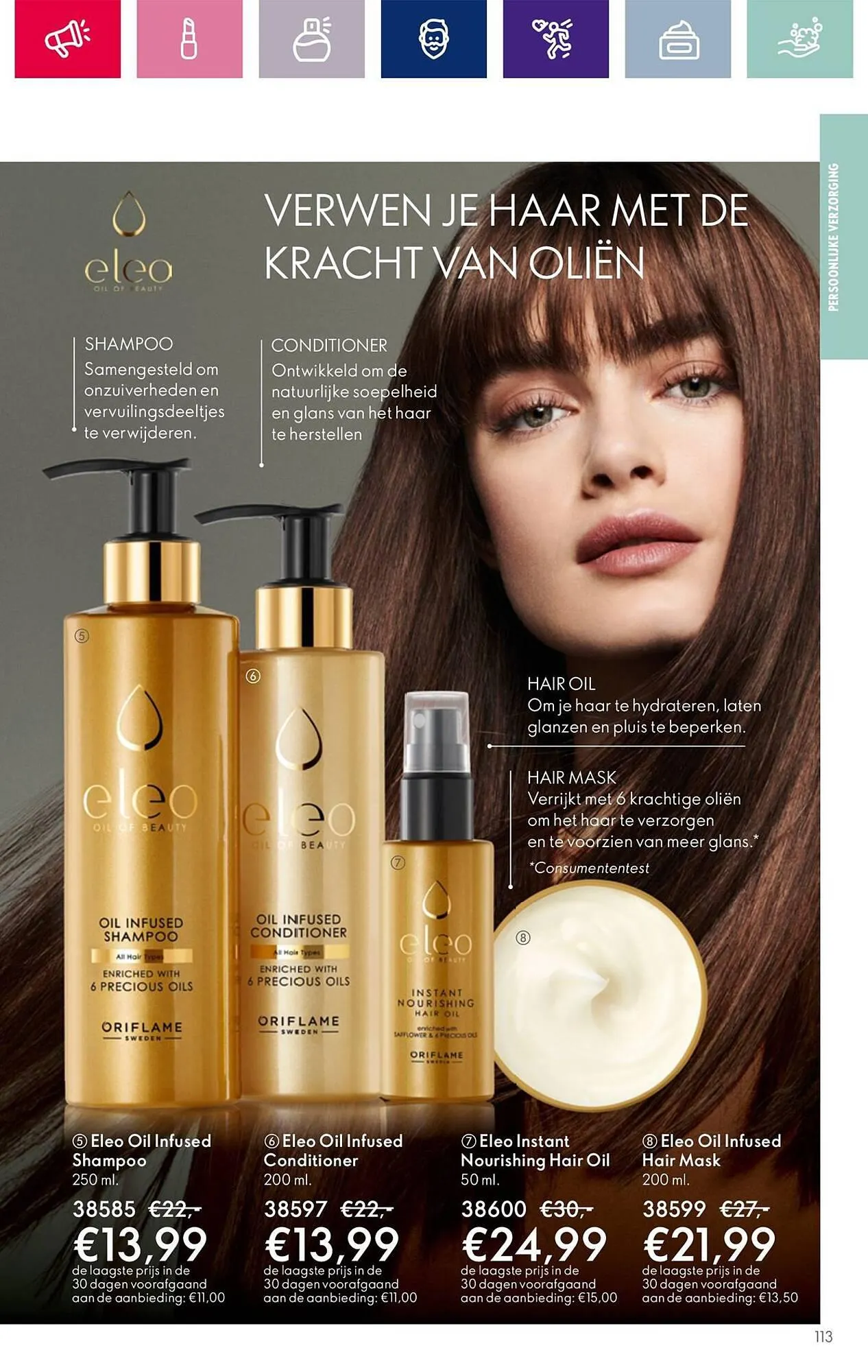 Oriflame folder van 1 december tot 19 december 2023 - Folder pagina 113