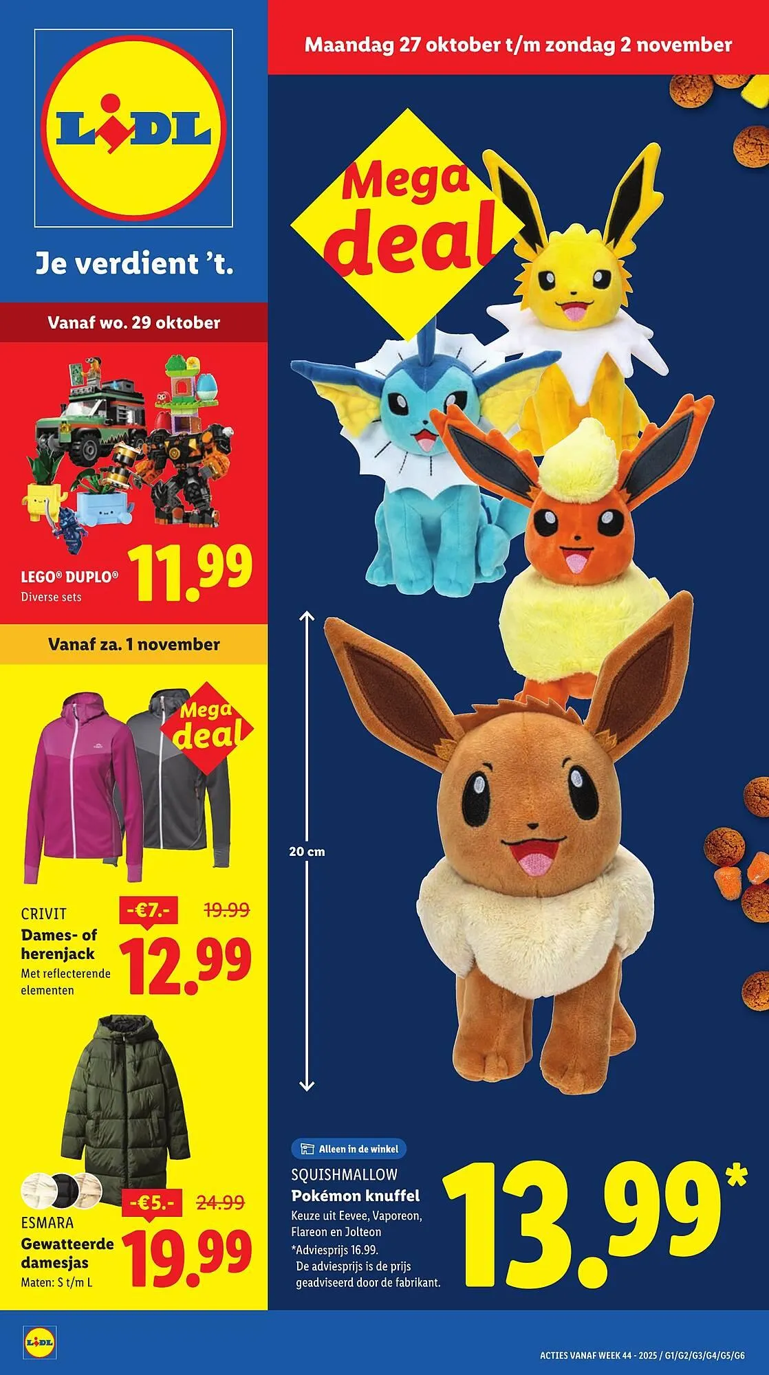 Lidl folder van 27 oktober tot 2 november 2025 - Folder pagina 1